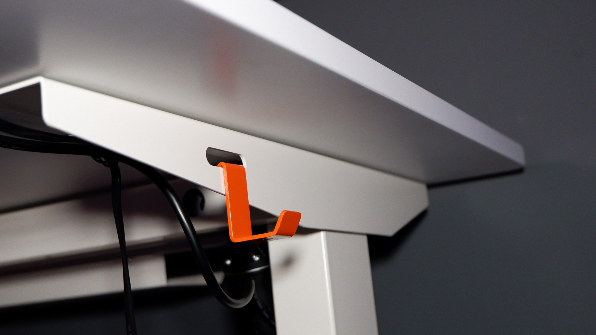 An Autonomous SmartDesk 5 being put together and installed in an office.