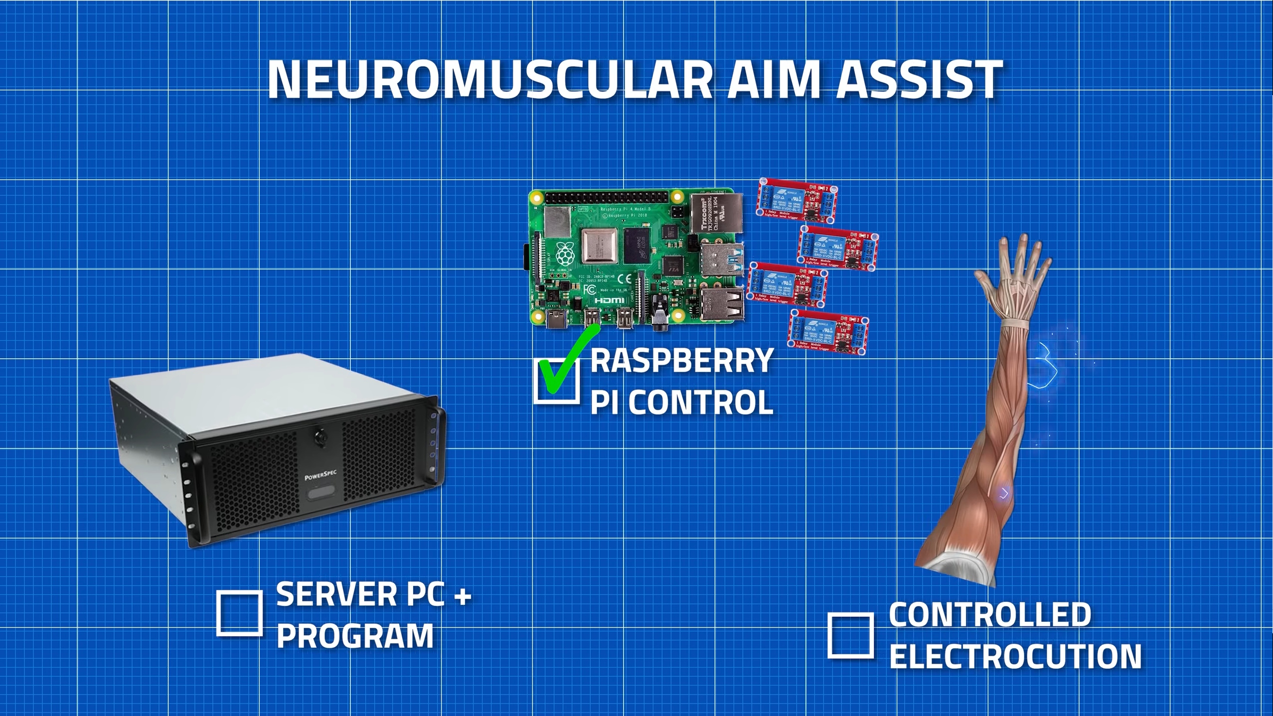 the Neuromuscular aim assist by YouTuber basically homeless