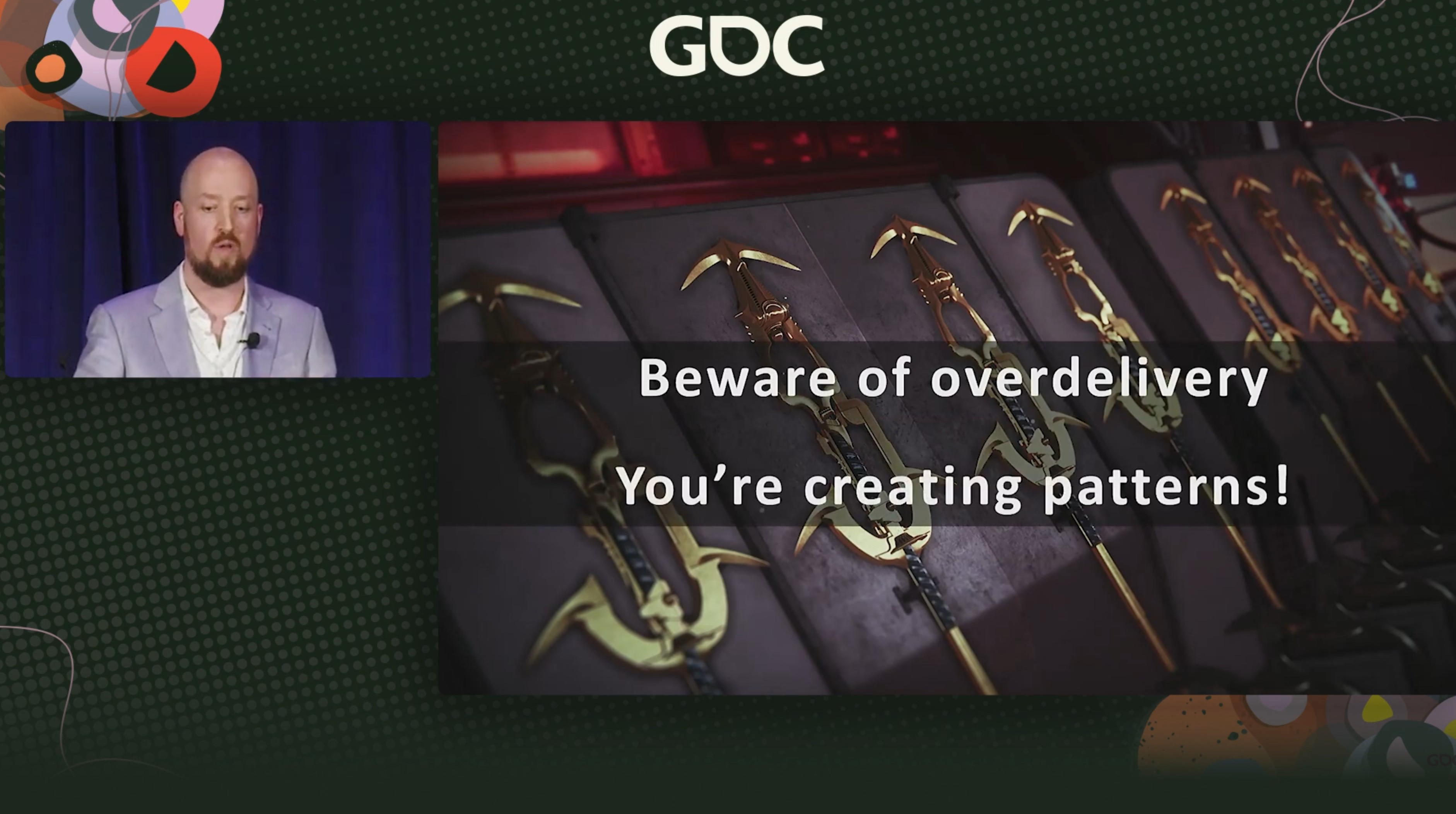 Justin Truman GDC 2023 talk: 