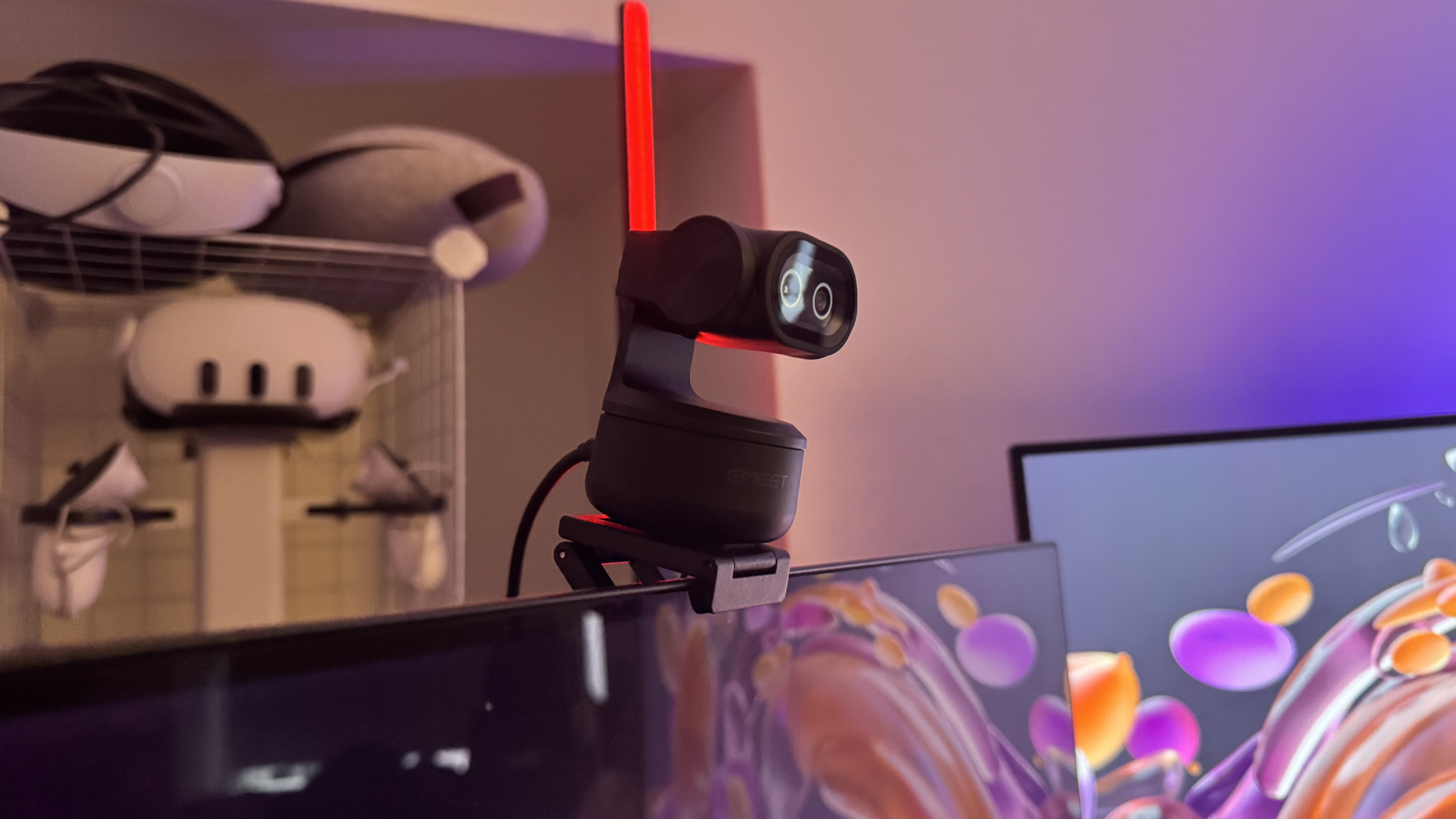 The Emeet Pixy 4K webcam