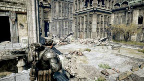 Gears of War: Reloaded PC performance: The updated graphics are easy work for any desktop GPU from the past six years but they’re still enough to give handhelds grief