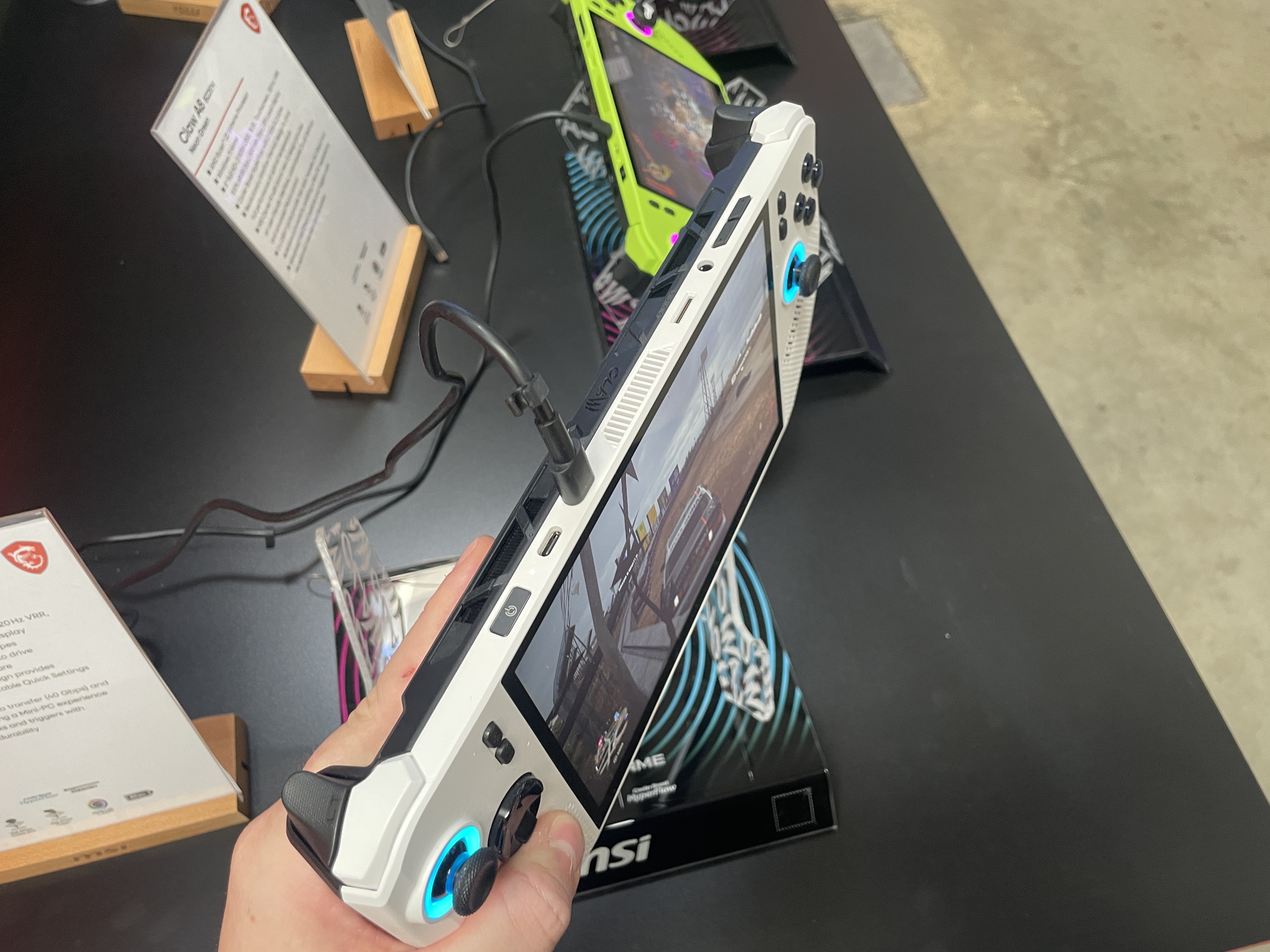 Hands-on with the MSI Claw A8 handheld gaming PC