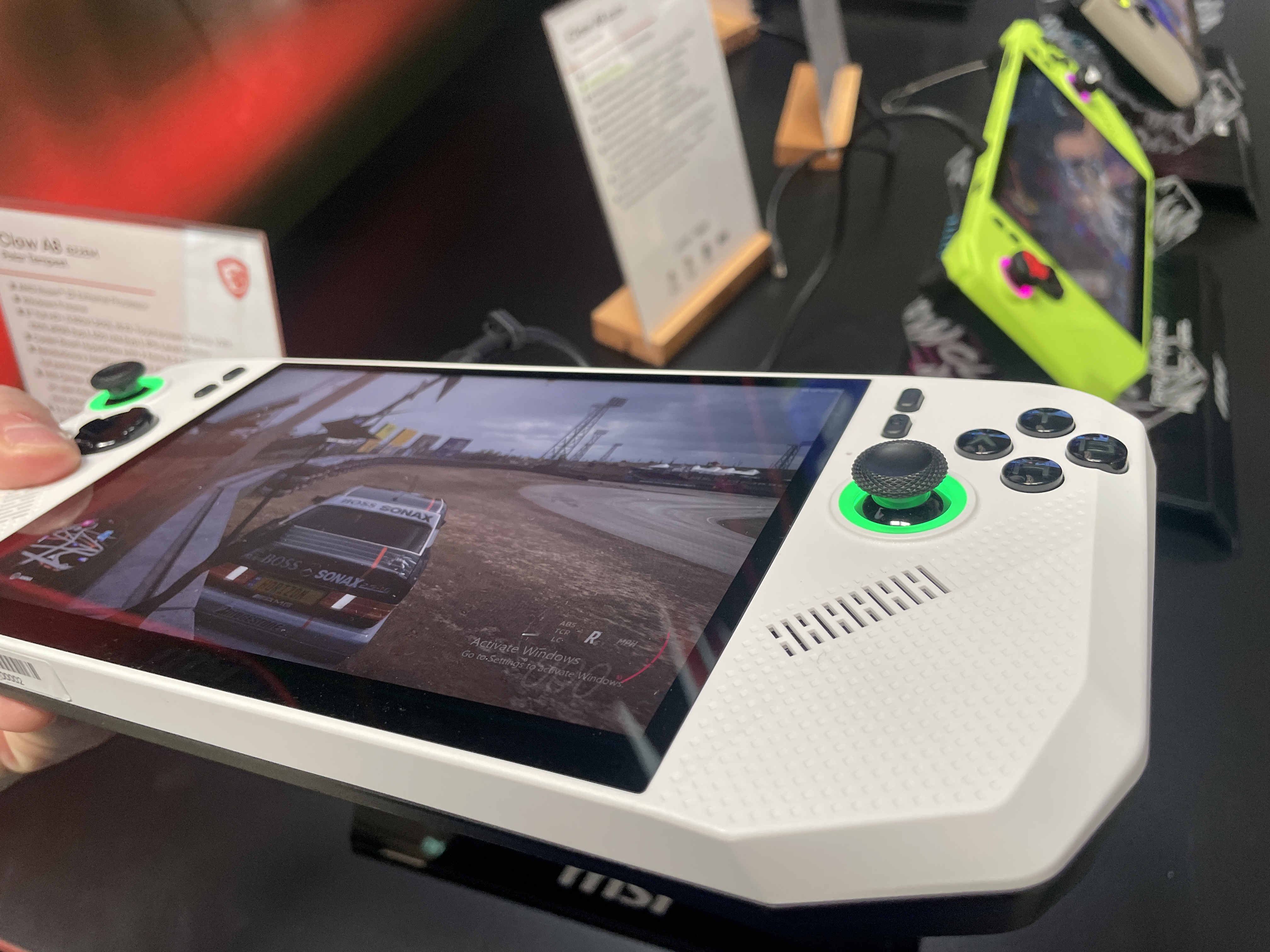 Hands-on with the MSI Claw A8 handheld gaming PC