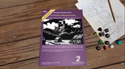 I think Dungeons and Dragons peaked in 1982 and that’s why I can’t wait to play this ‘hand-drawn black and white dungeon crawler’ coming next year