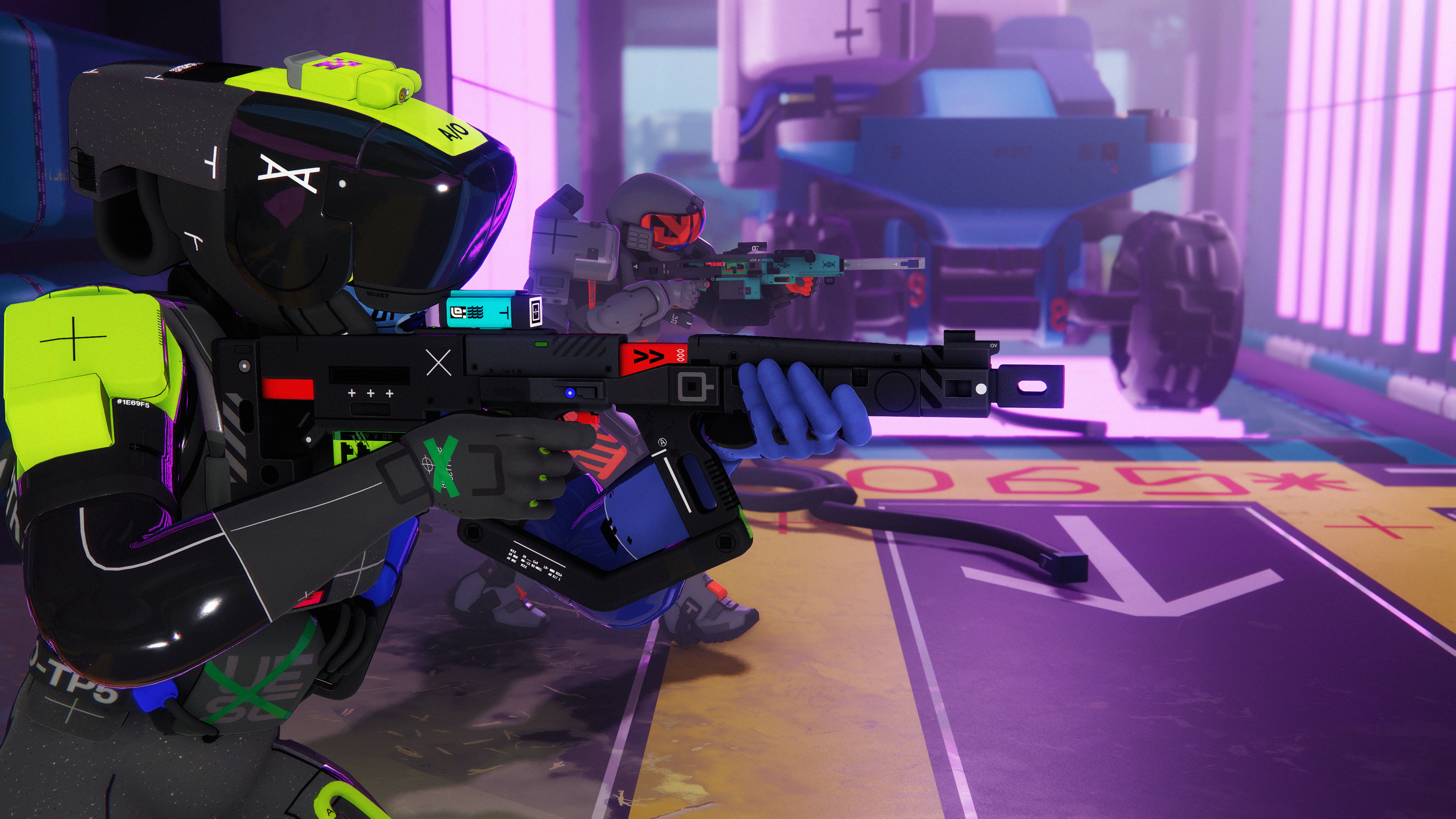 Screenshot from Bungie's Marathon reboot. Do not use before 4/12/25, 11 PDT.