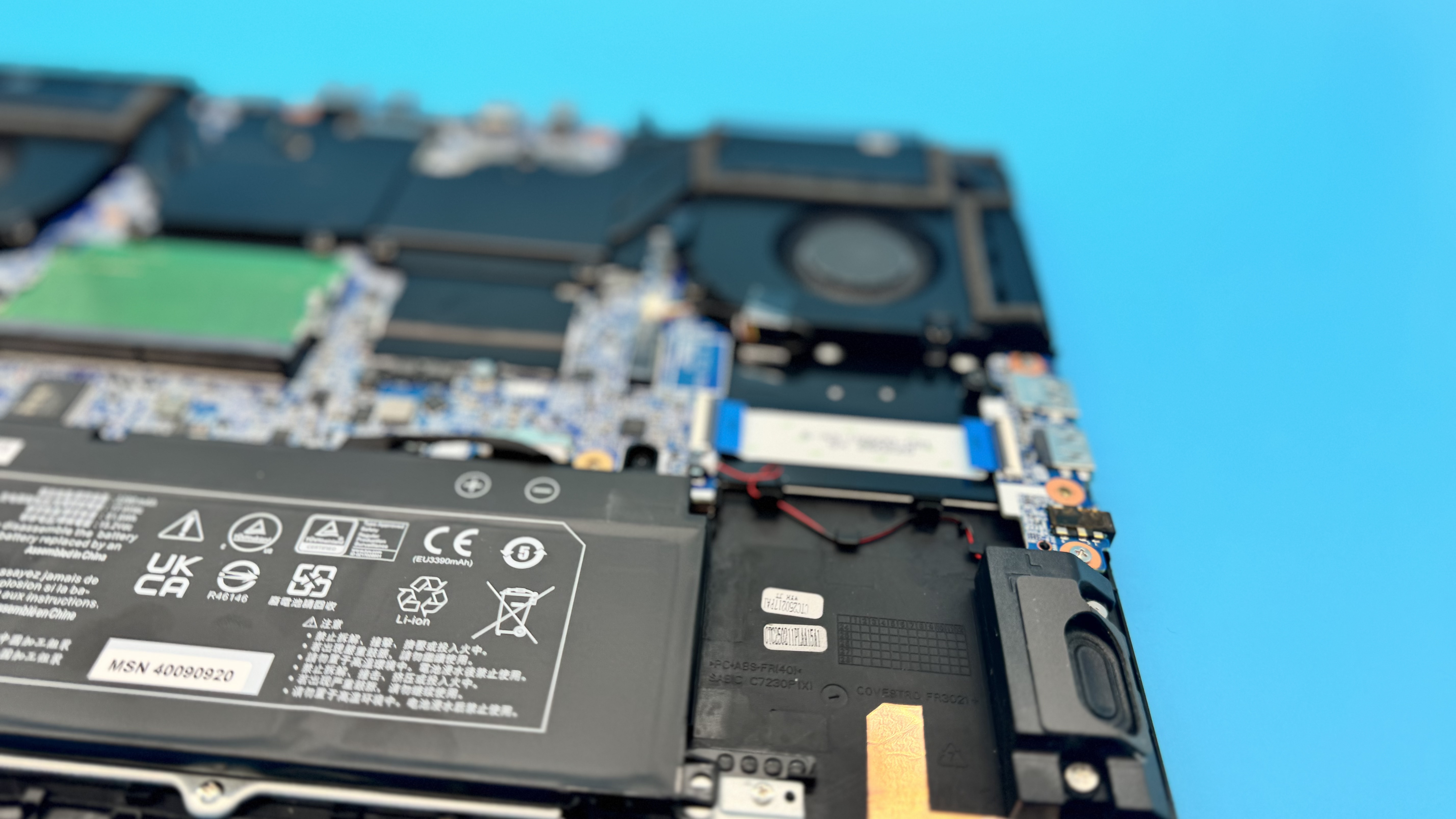 The Medion Deputy Erazer 15 P1 gaming laptop