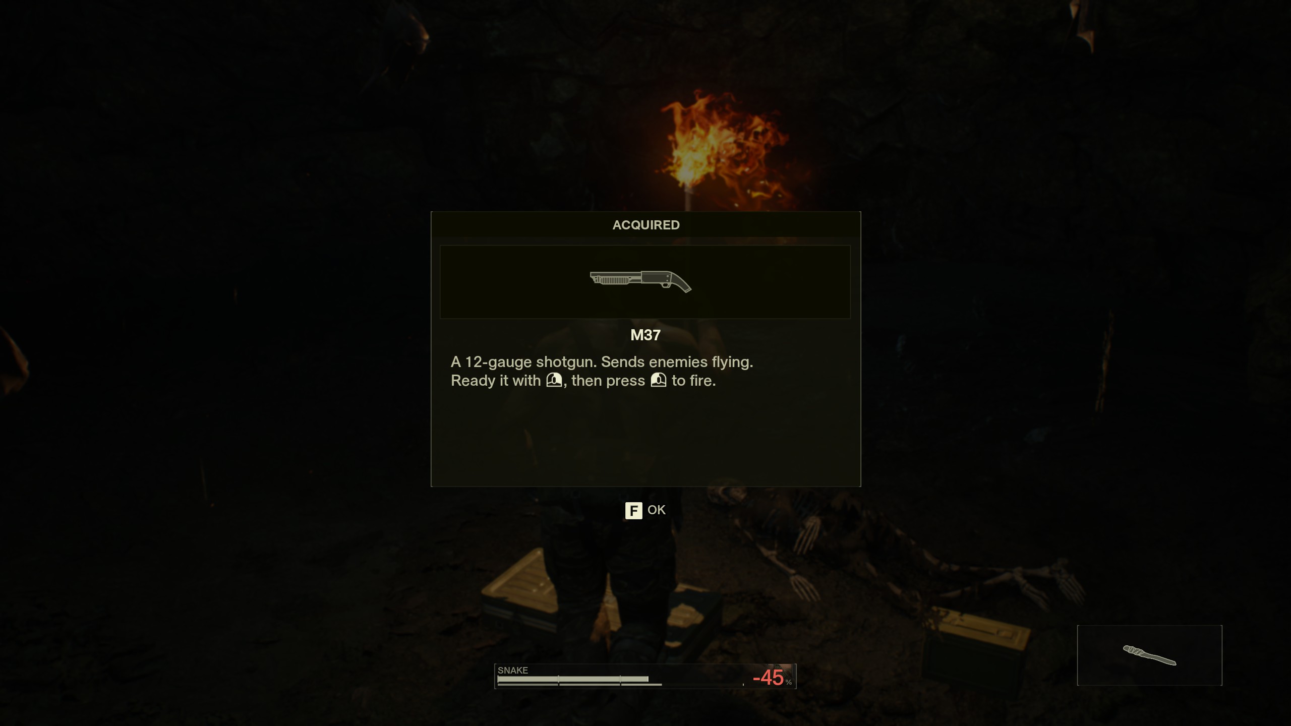 Metal Gear Solid Delta: Snake Eater weapons - M37