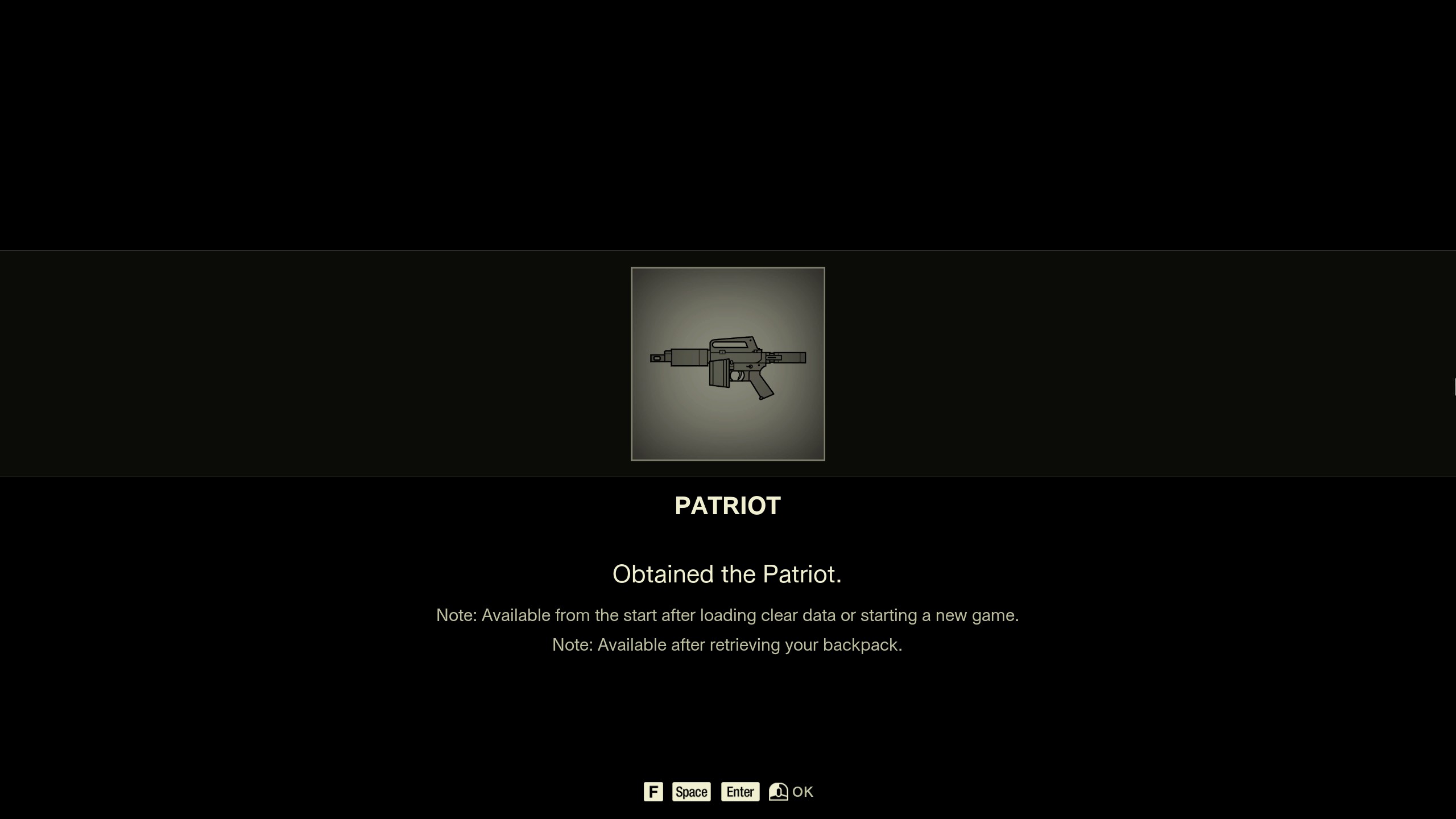 Metal Gear Solid Delta: Snake Eater weapons - Patriot