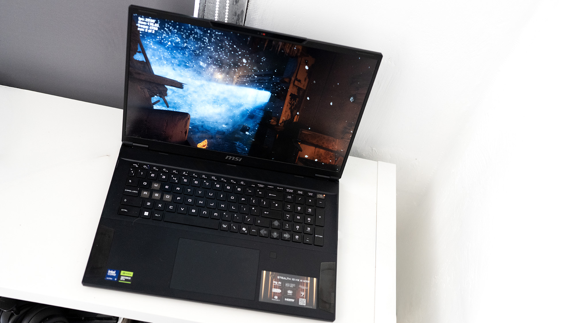 MSI Stealth 18 HX AI gaming laptop