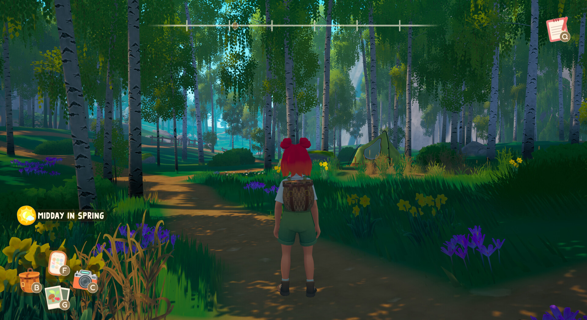 Out and About foraging screenshots