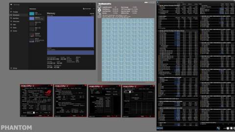 Overclocked memory speed records don’t usually mean squat to me but this one does because of the sheer amount of RAM involved