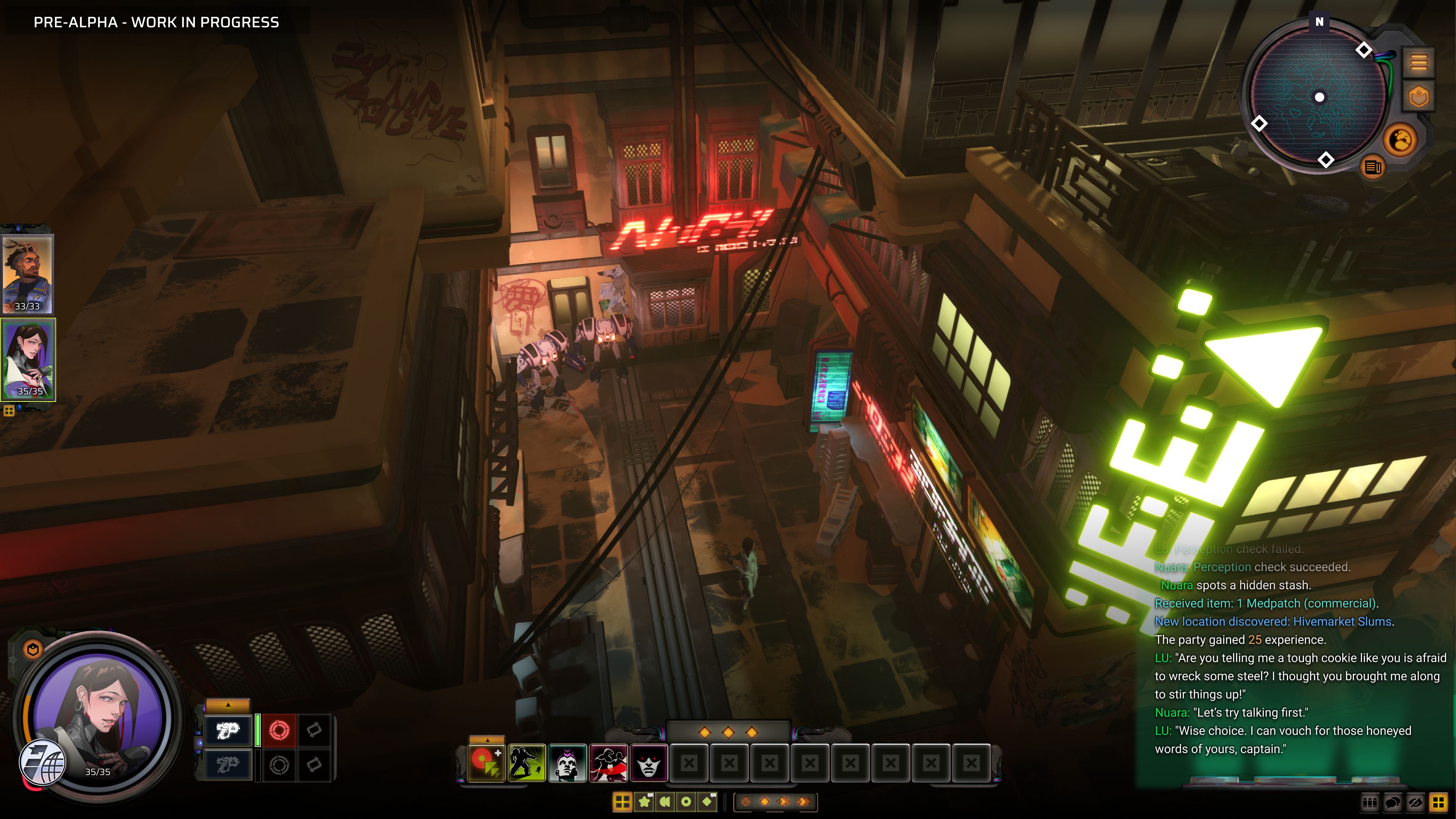 Pre-alpha imagery from Starfinder: Afterlight