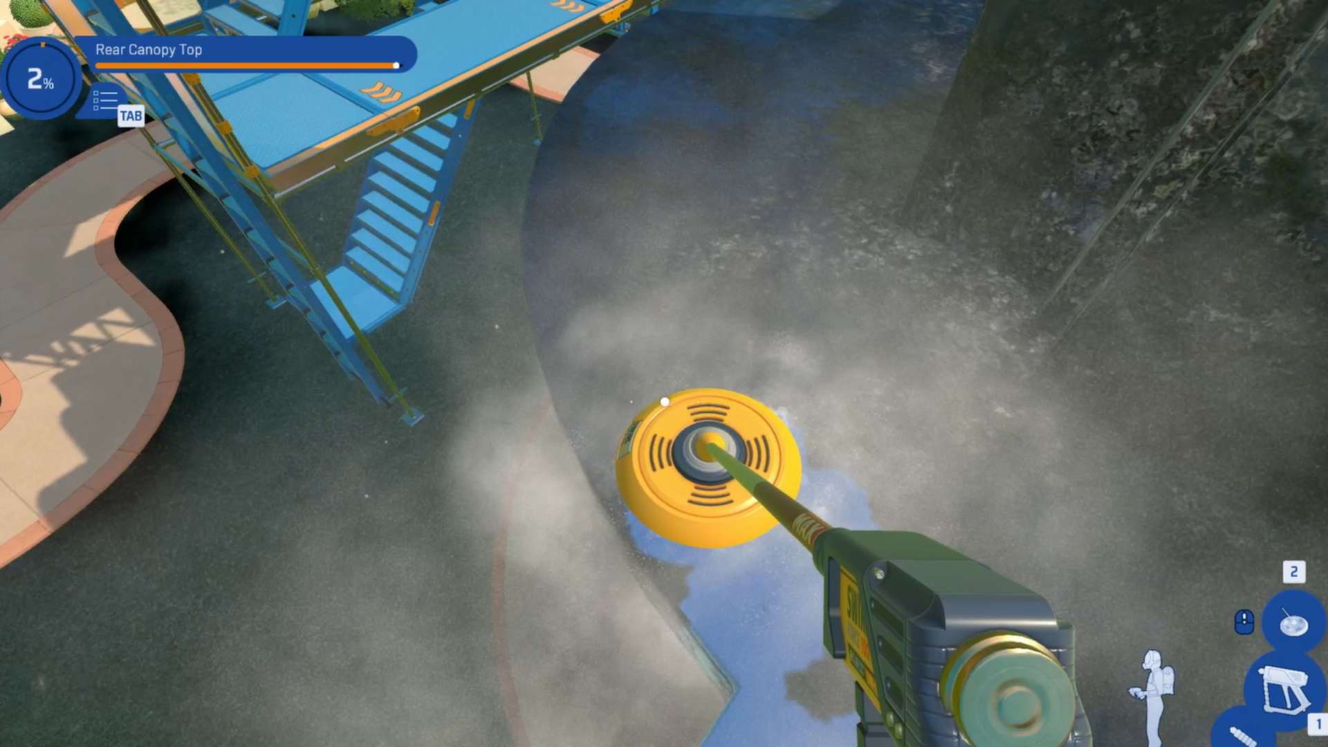 Using the circluar washer