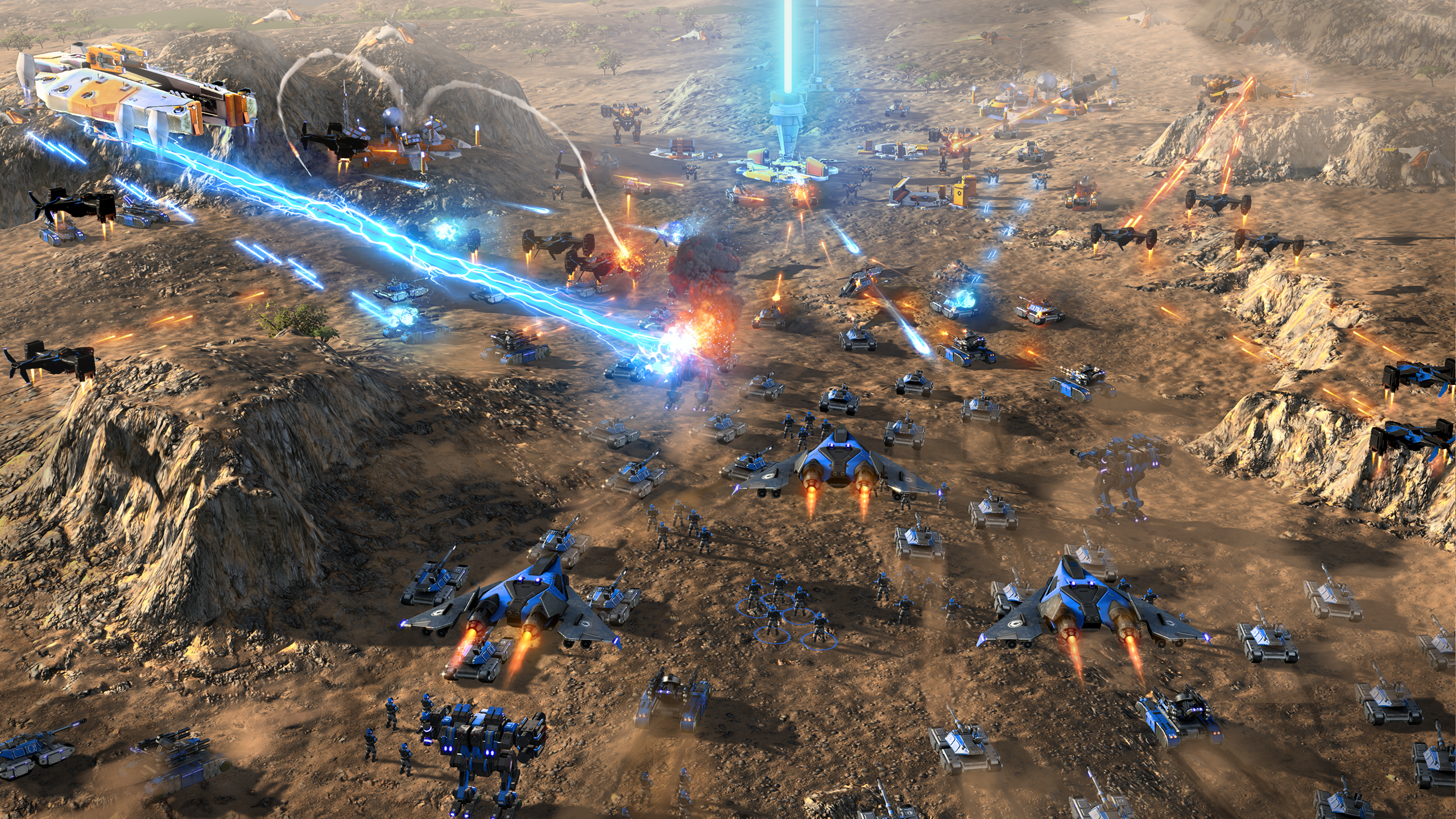 Ashes of the Singularity 2's massive battles