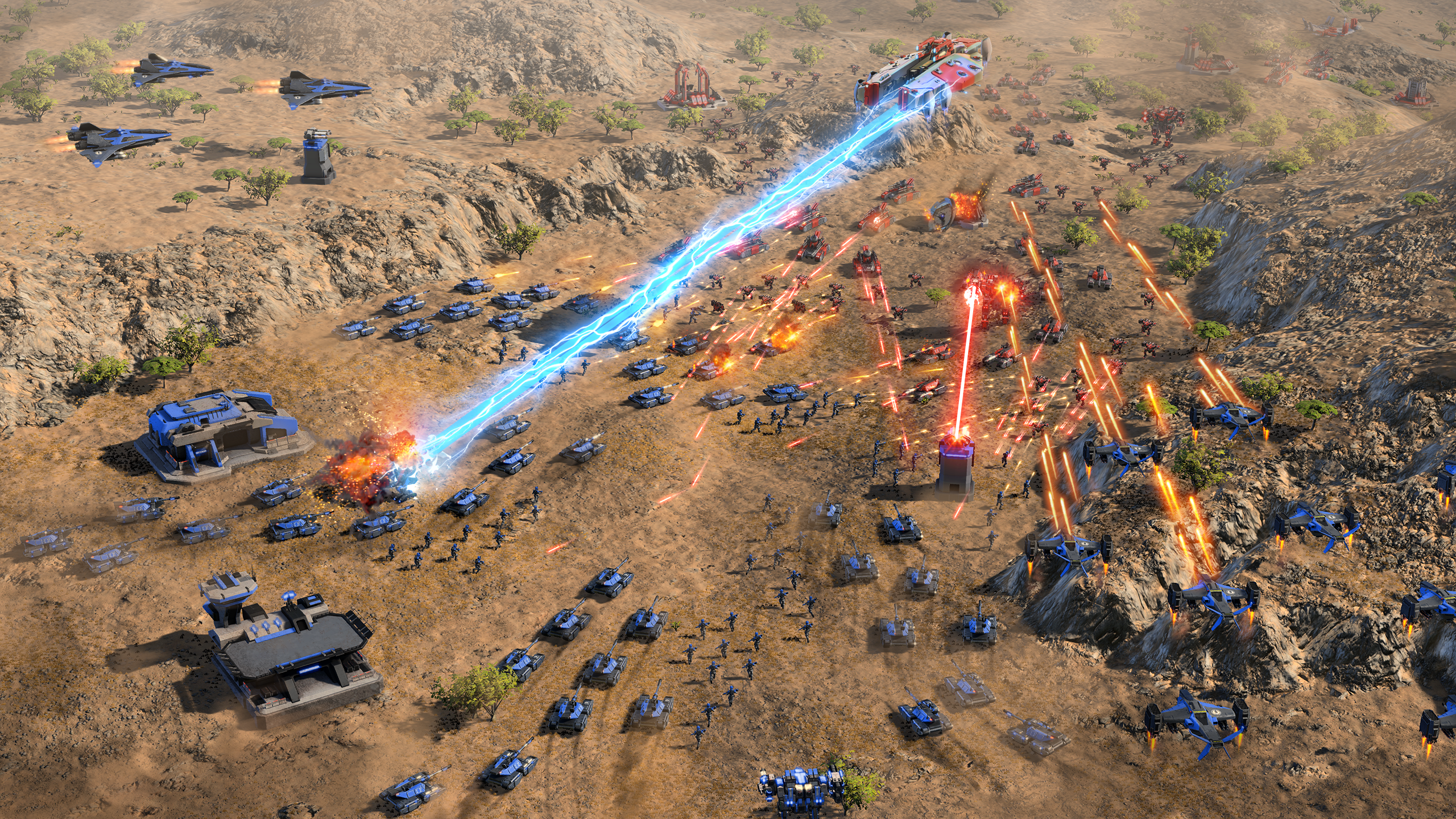 Ashes of the Singularity 2's massive battles