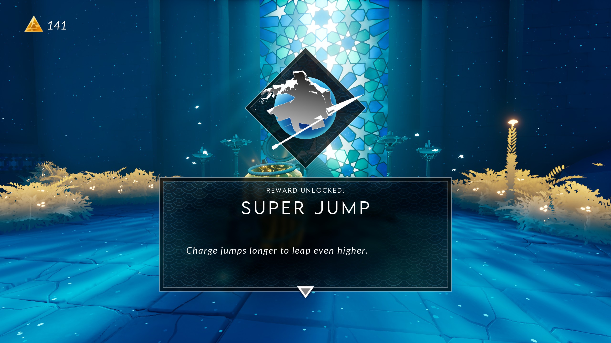 Sword of the Sea review - Super jump