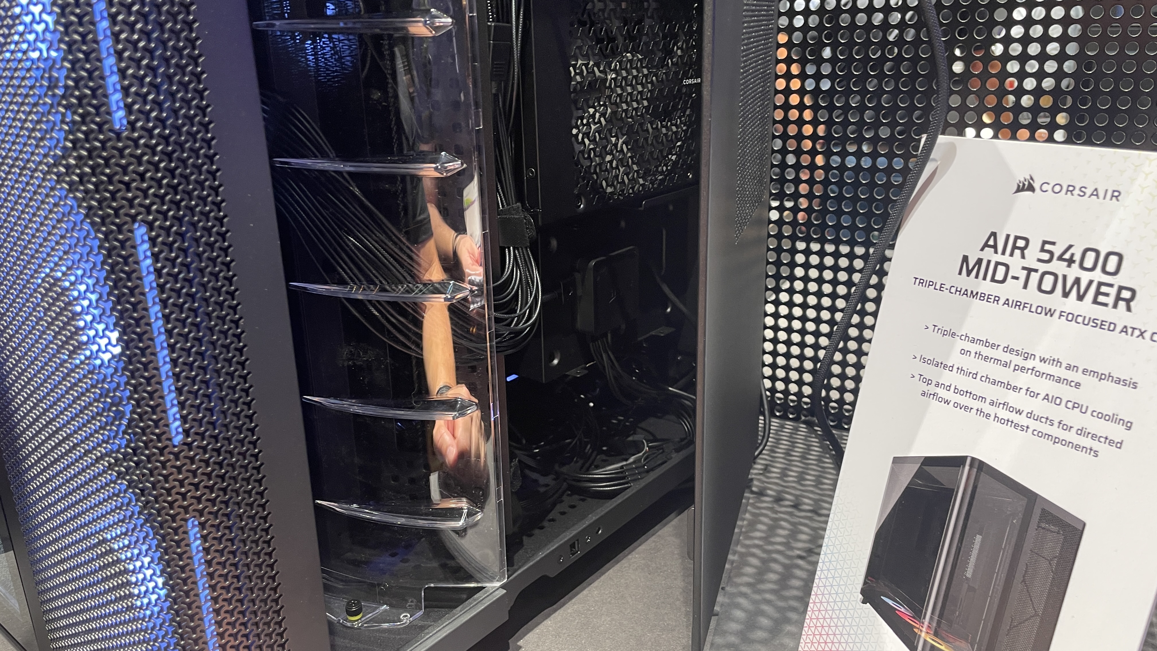 A Corsair Air 5400 PC case
