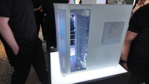 The many-chambered PC cases at Gamescom really showed up my old banger of a chassis