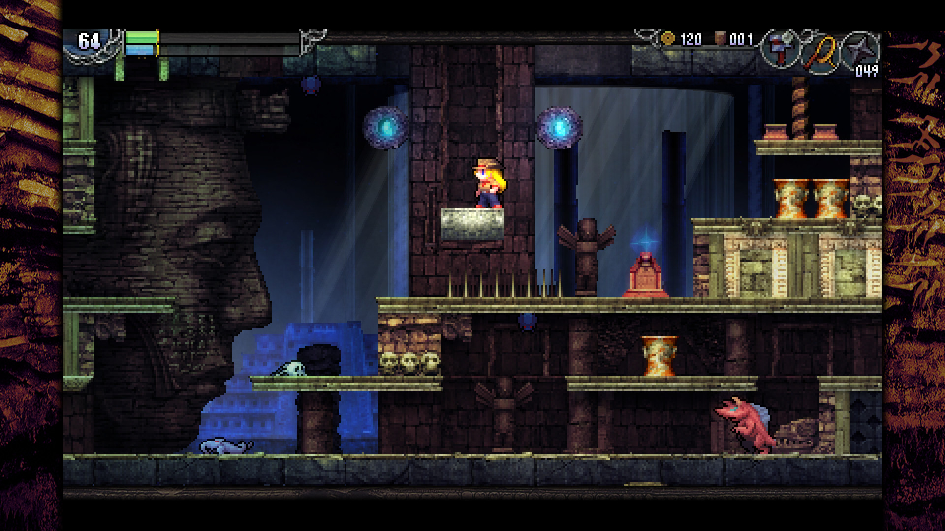 La-Mulana 2 platforming