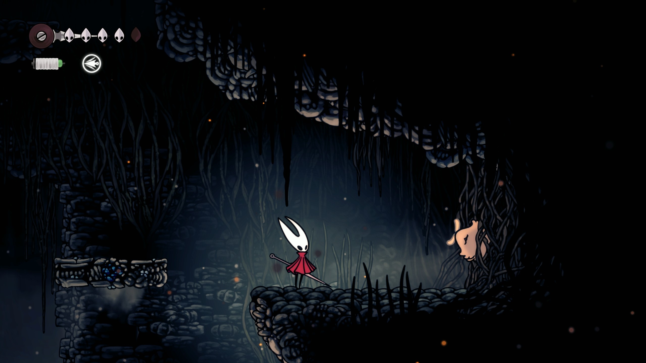 Hollow Knight: Silksong fleas - The Marrow flea