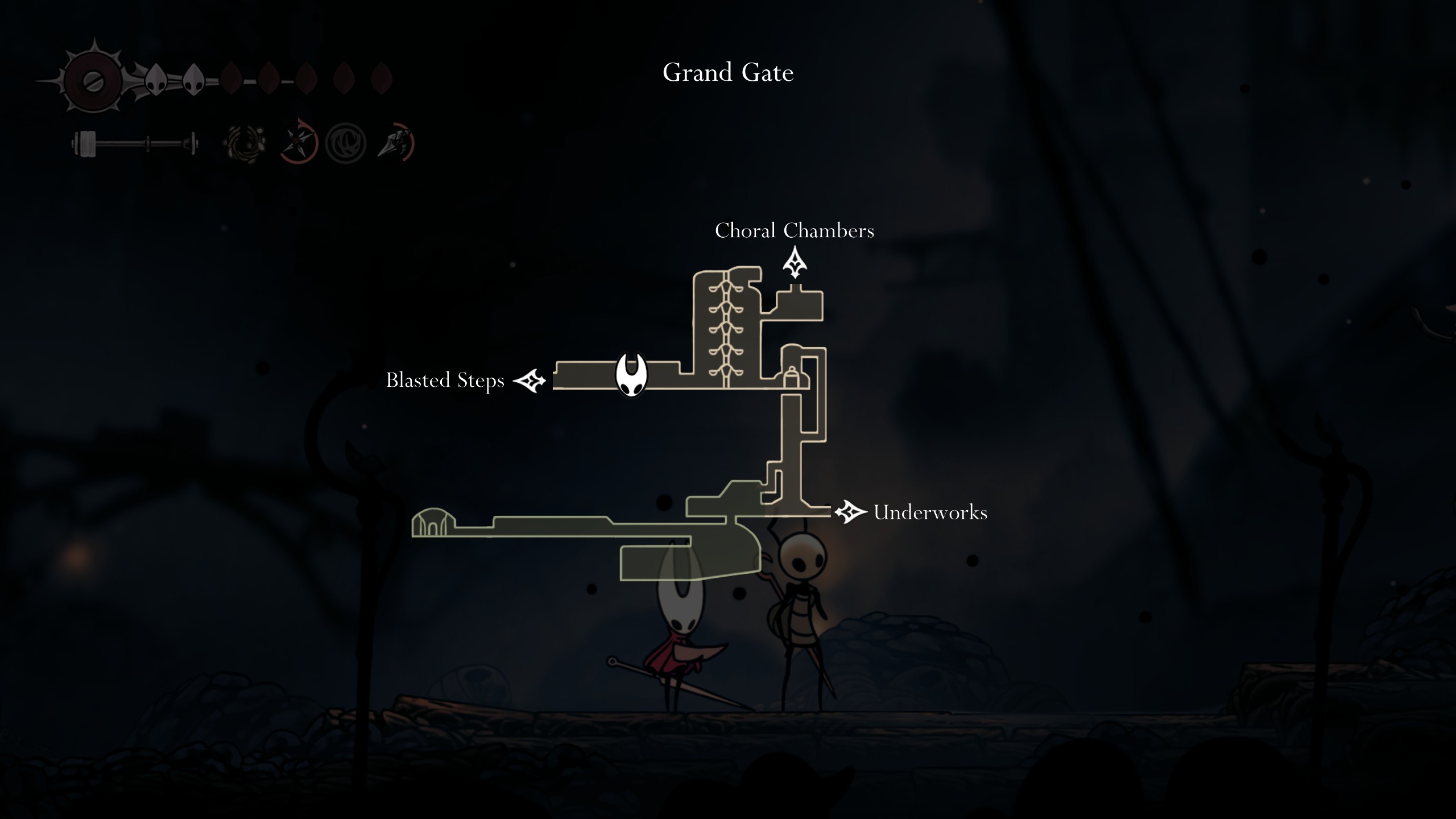 Hollow Knight: Silksong mementos - Seth in the Grand Gate