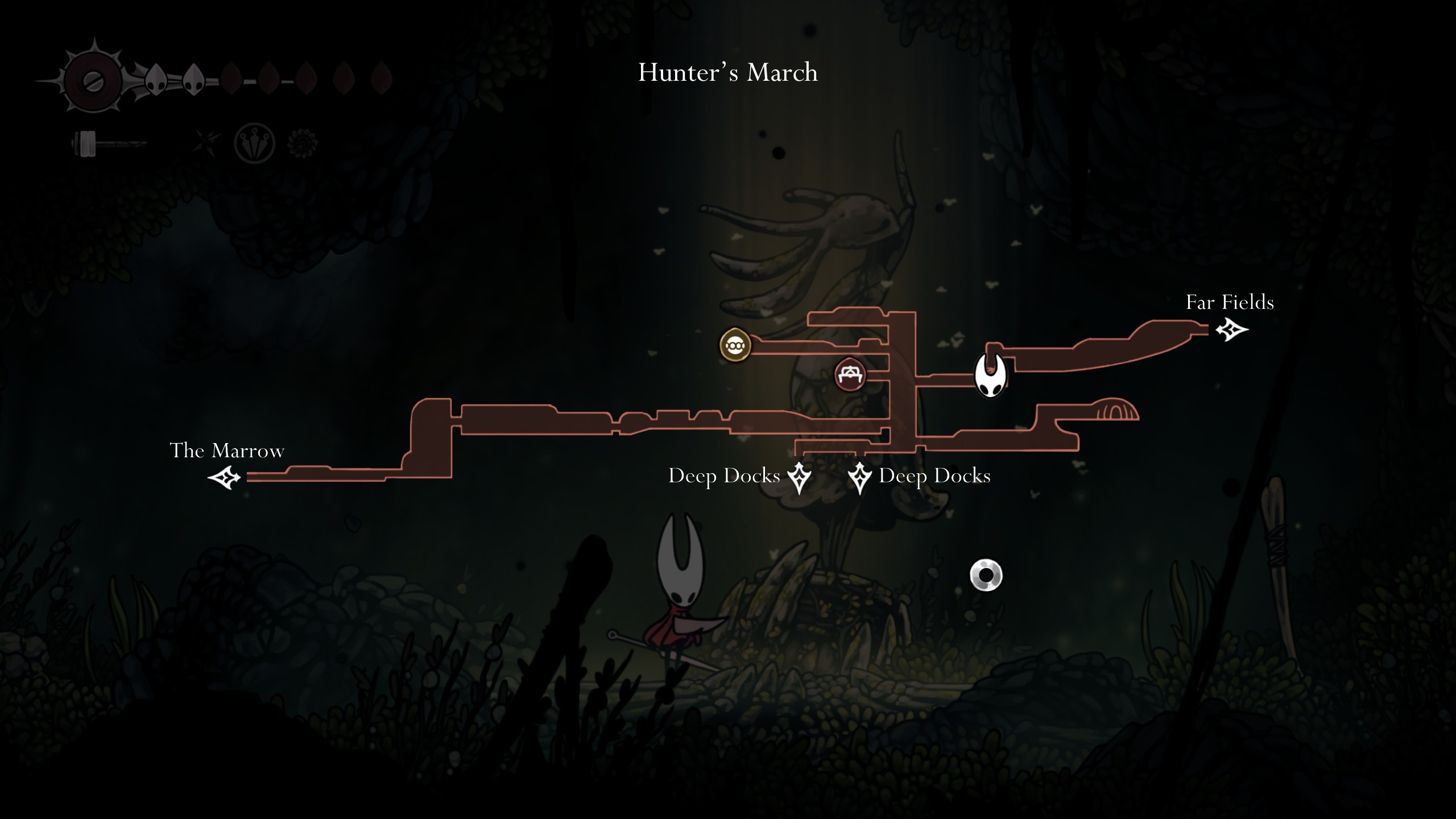 Hollow Knight: Silksong mementos - Ant queen entrance