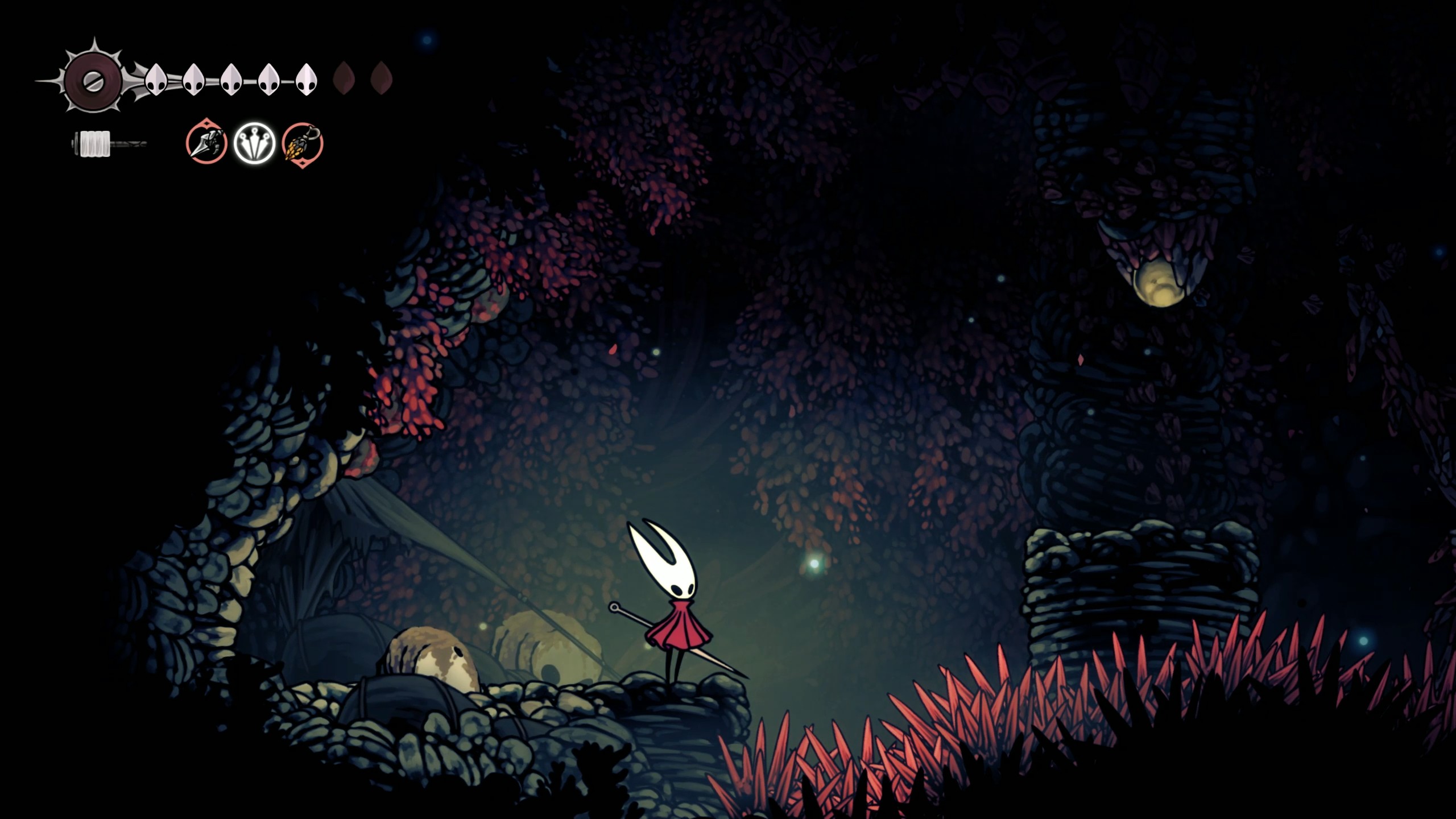 Hollow Knight: Silksong mementos - Watcher at the Edge entrance
