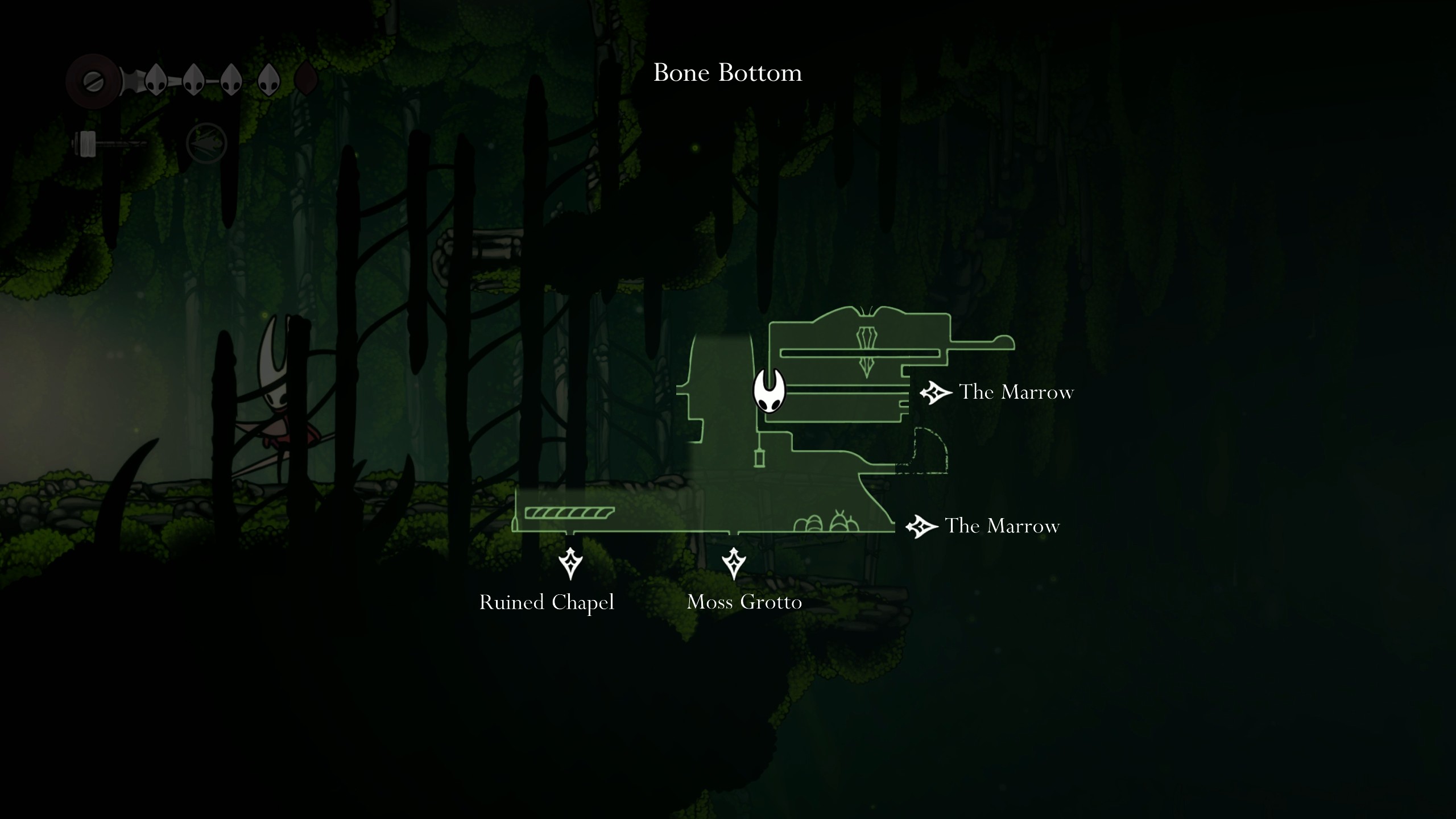 Hollow Knight: Silksong Mossberry - Above Bone Bottom