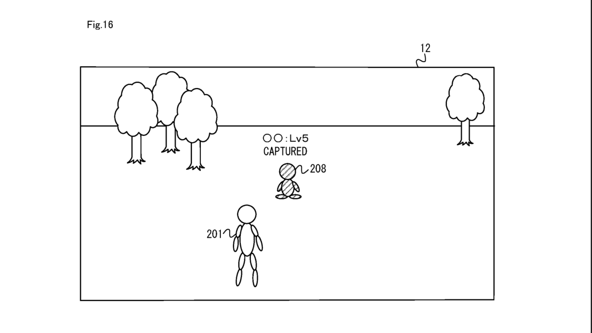 Patent illustration from US pokemon battling patent