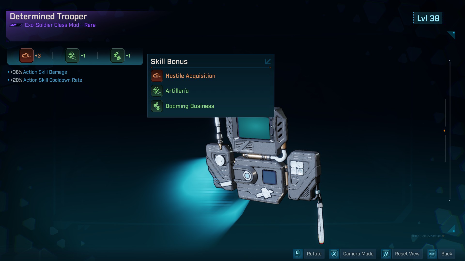 More examples of BL4's terrible UI, and how little it tells you about class mods.