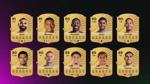 EA Sports FC 26 official ratings see Lamine Yamal the biggest winner as Mo Salah and Kylian Mbappe crowned the highest rated players