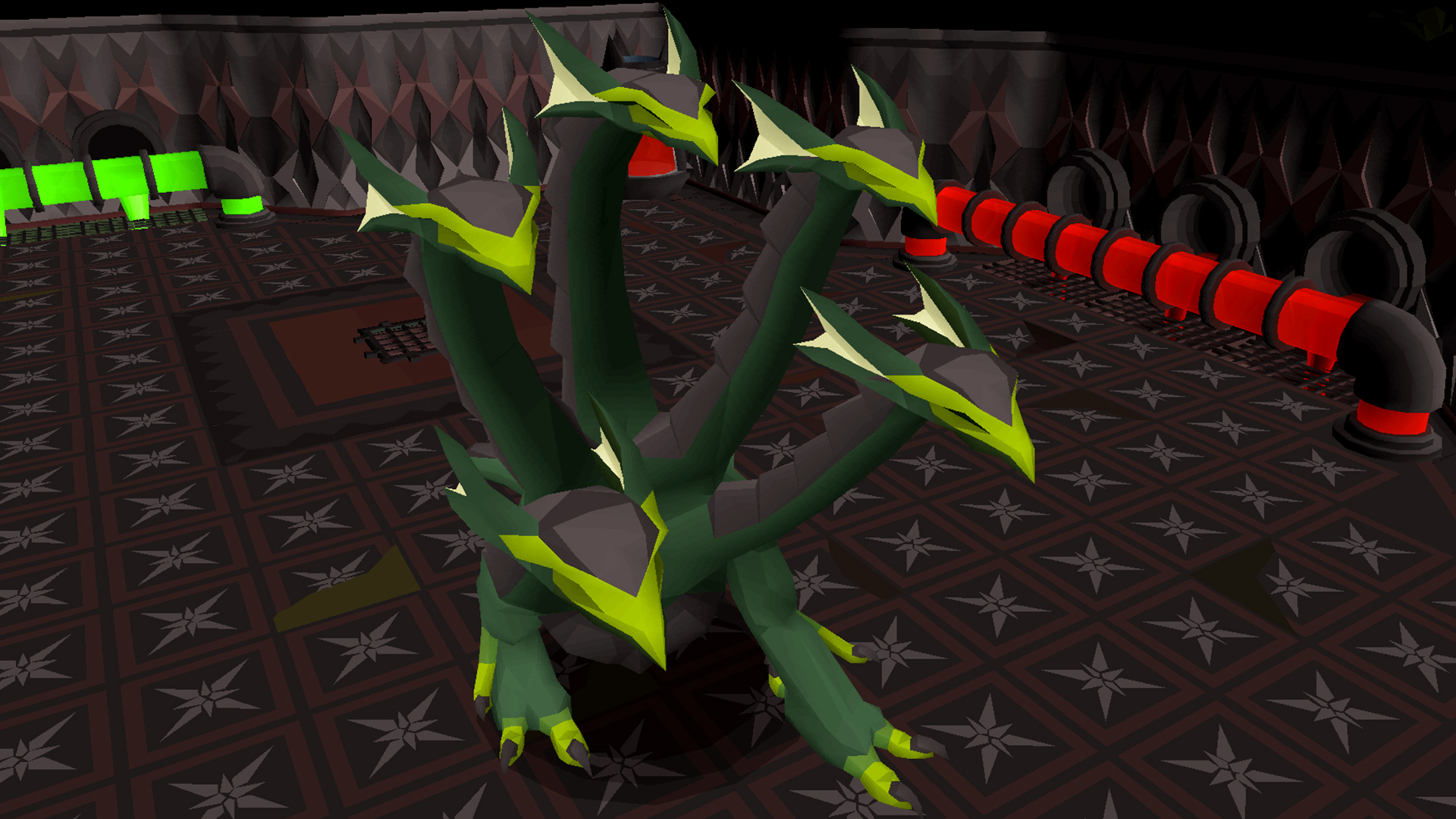 A hydra in Old School Runescape.