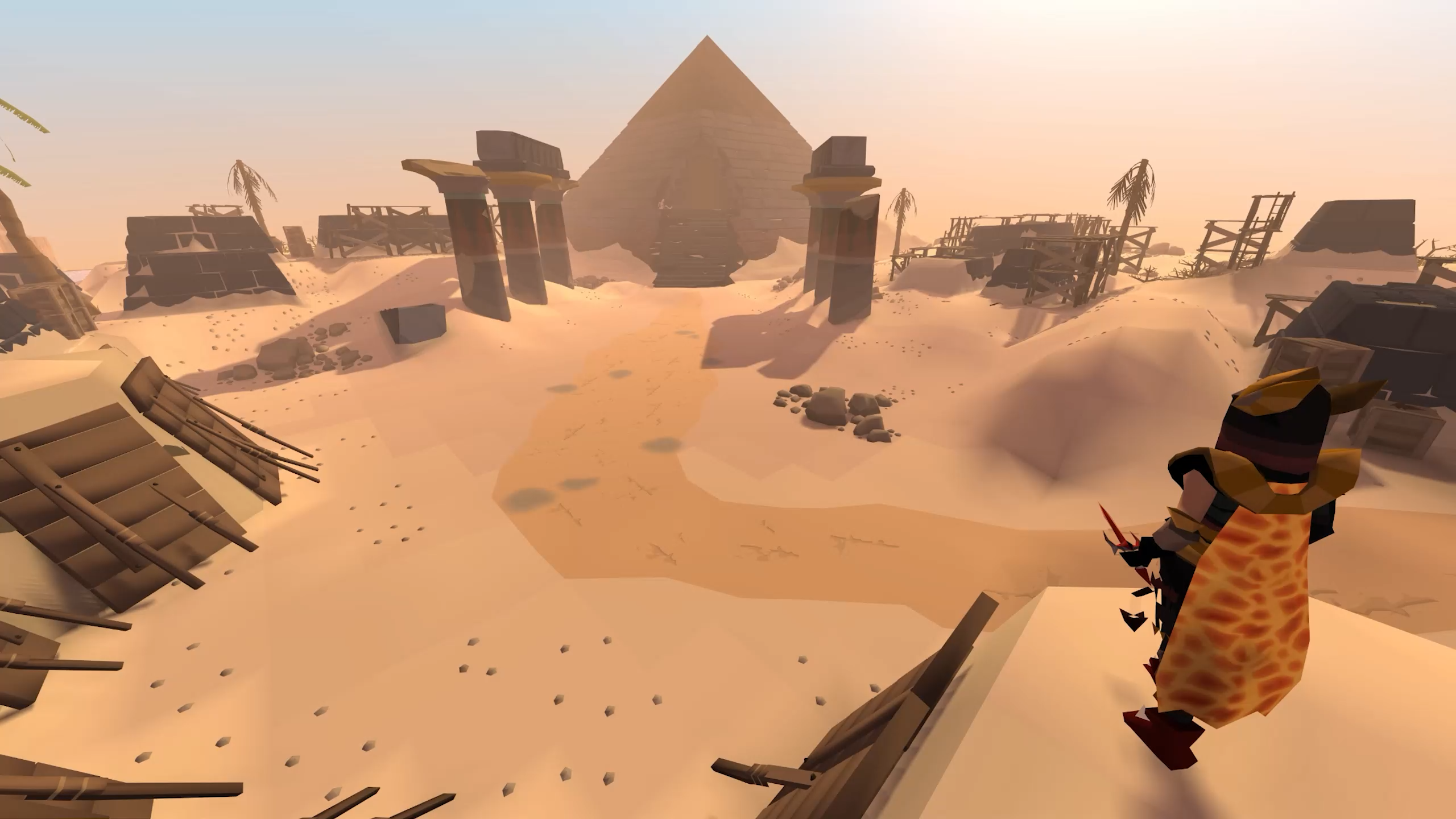 Old School RuneScape running in HD mode.