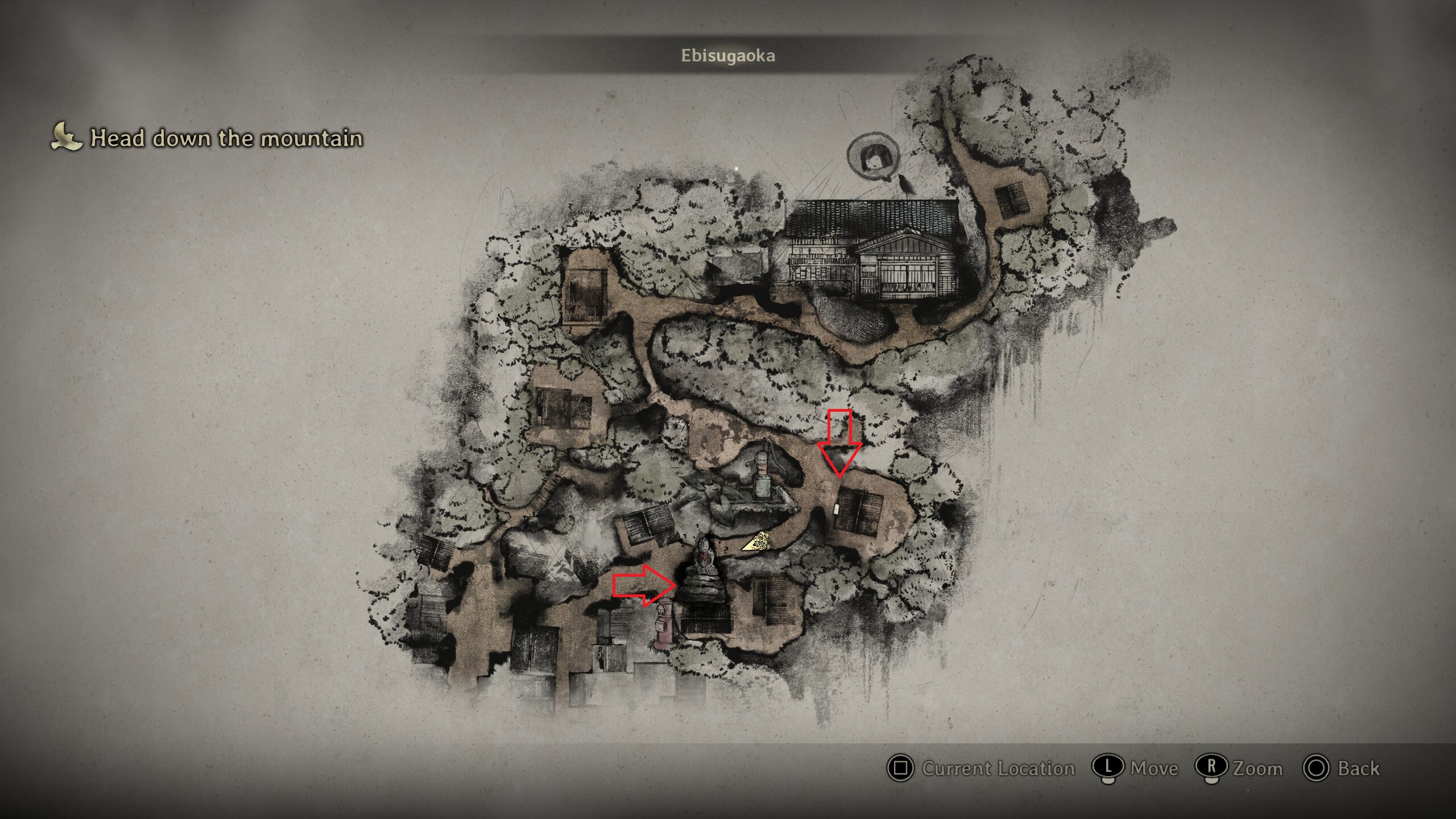 Silent Hill f Sacred Sword 1 location