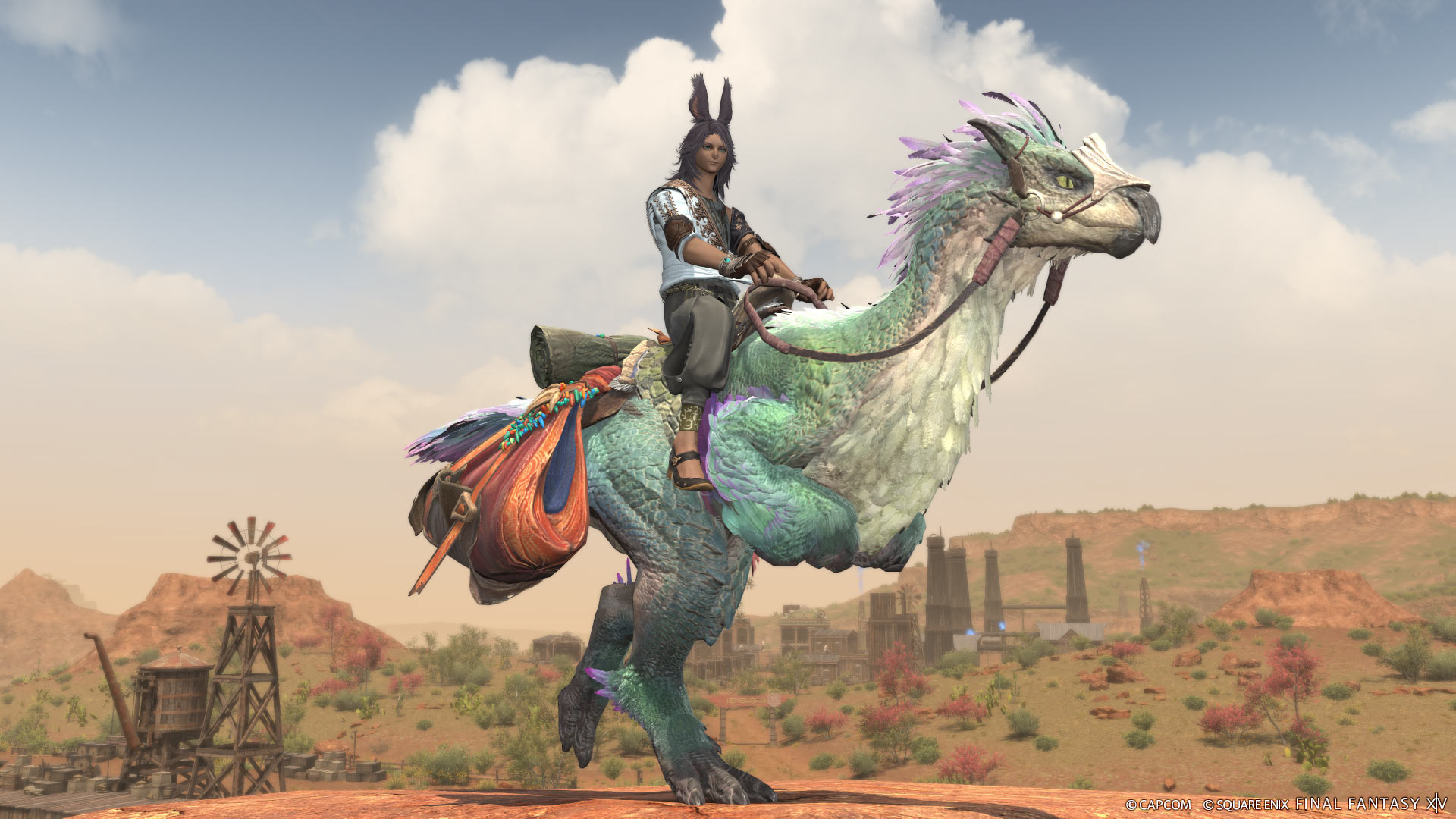 The Final Fantasy XIV x Monster Hunter Wilds collab event rewards