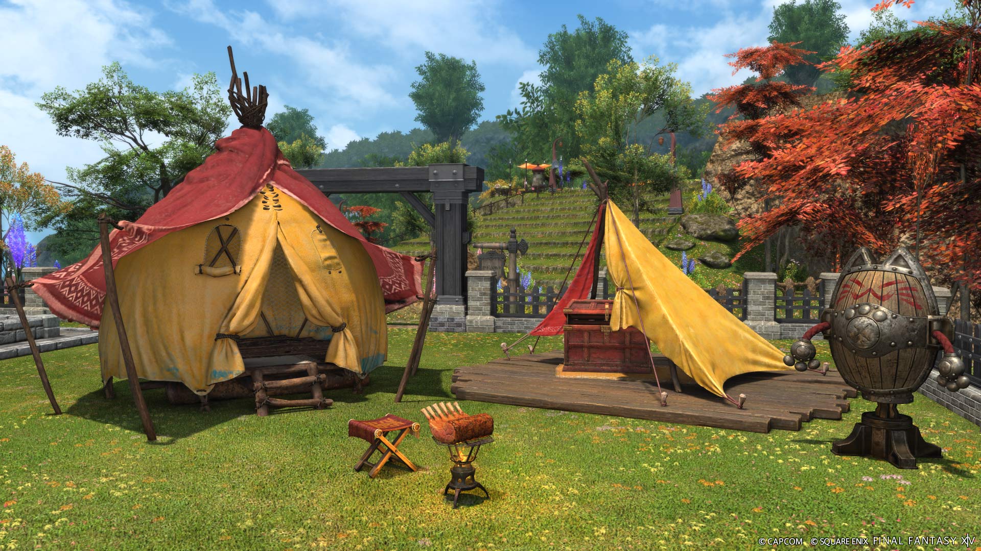 The Final Fantasy XIV x Monster Hunter Wilds collab event rewards