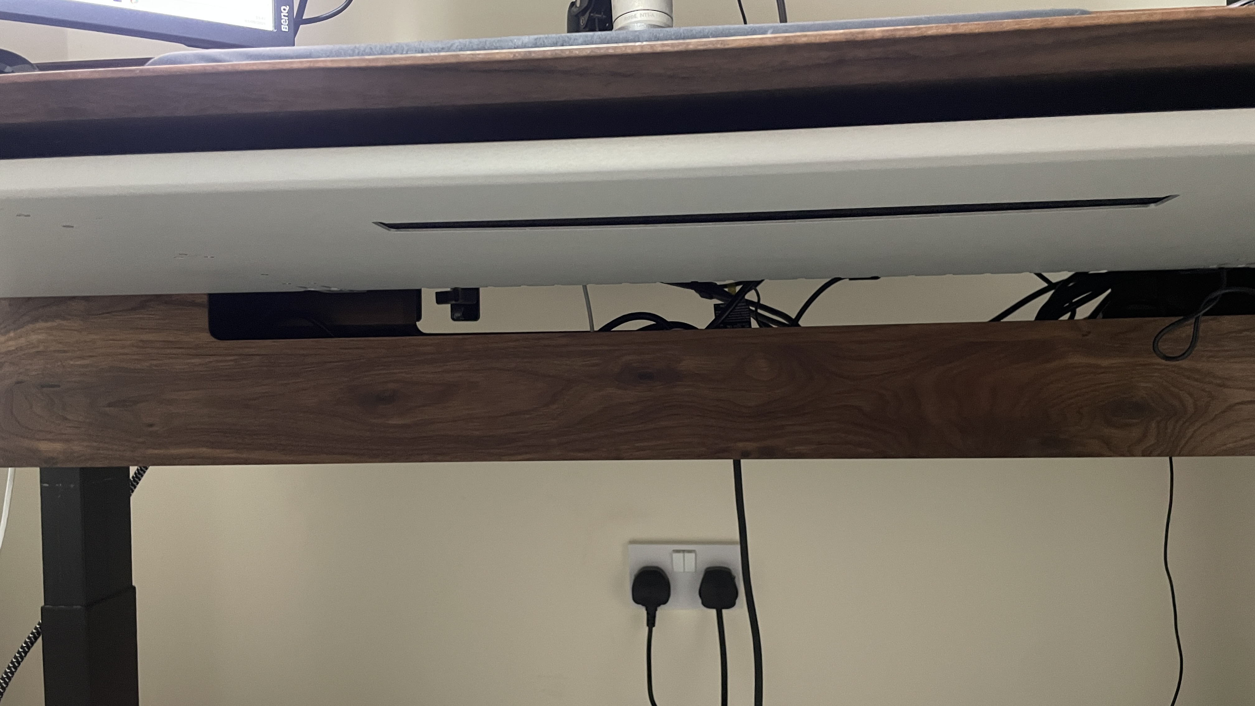 A walnut Grovemade desk