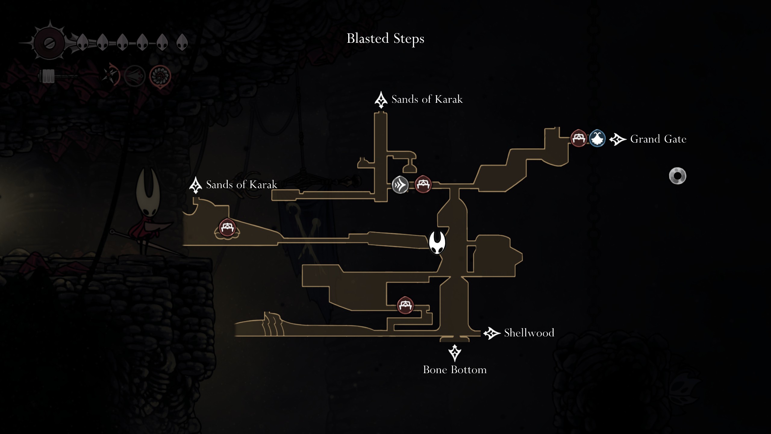 Silksong Great Taste of Pharloom - Blasted Steps