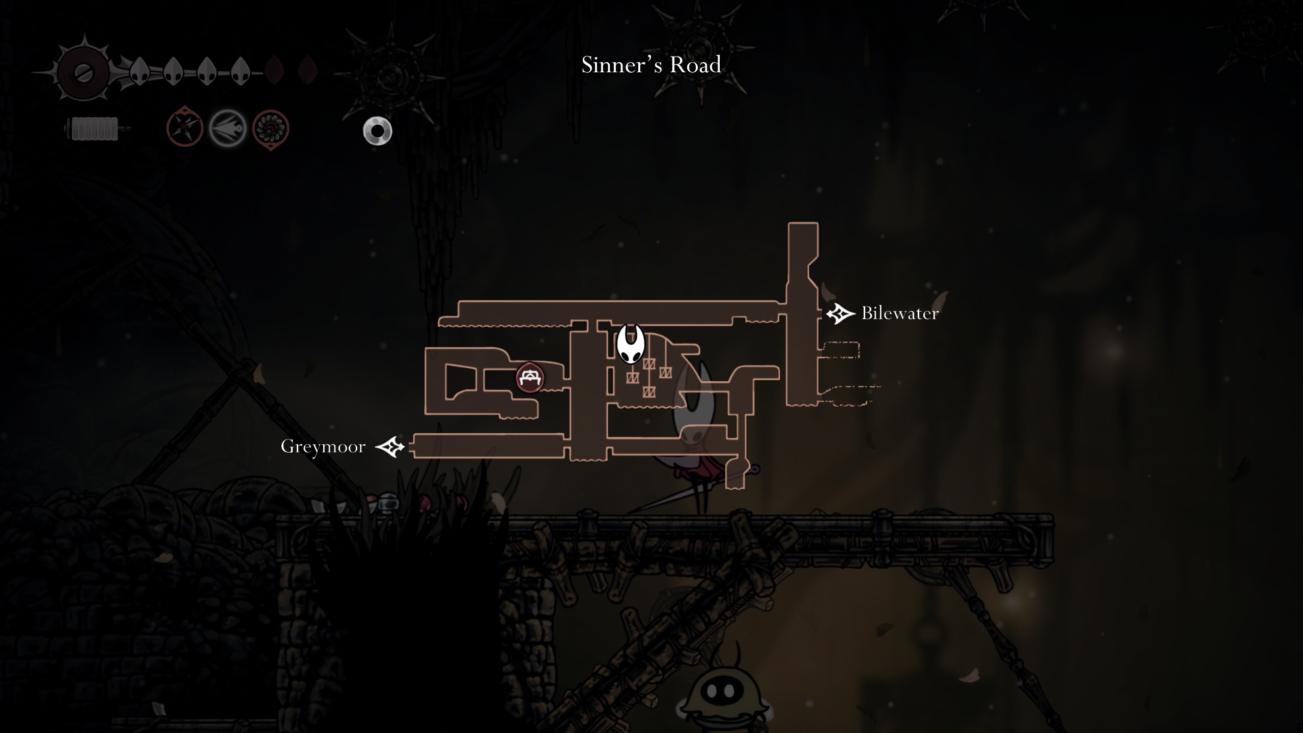 Silksong Great Taste of Pharloom - Pill location