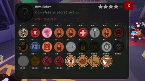 How to complete the Humiliation Badge secret action in 99 Nights in the Forest