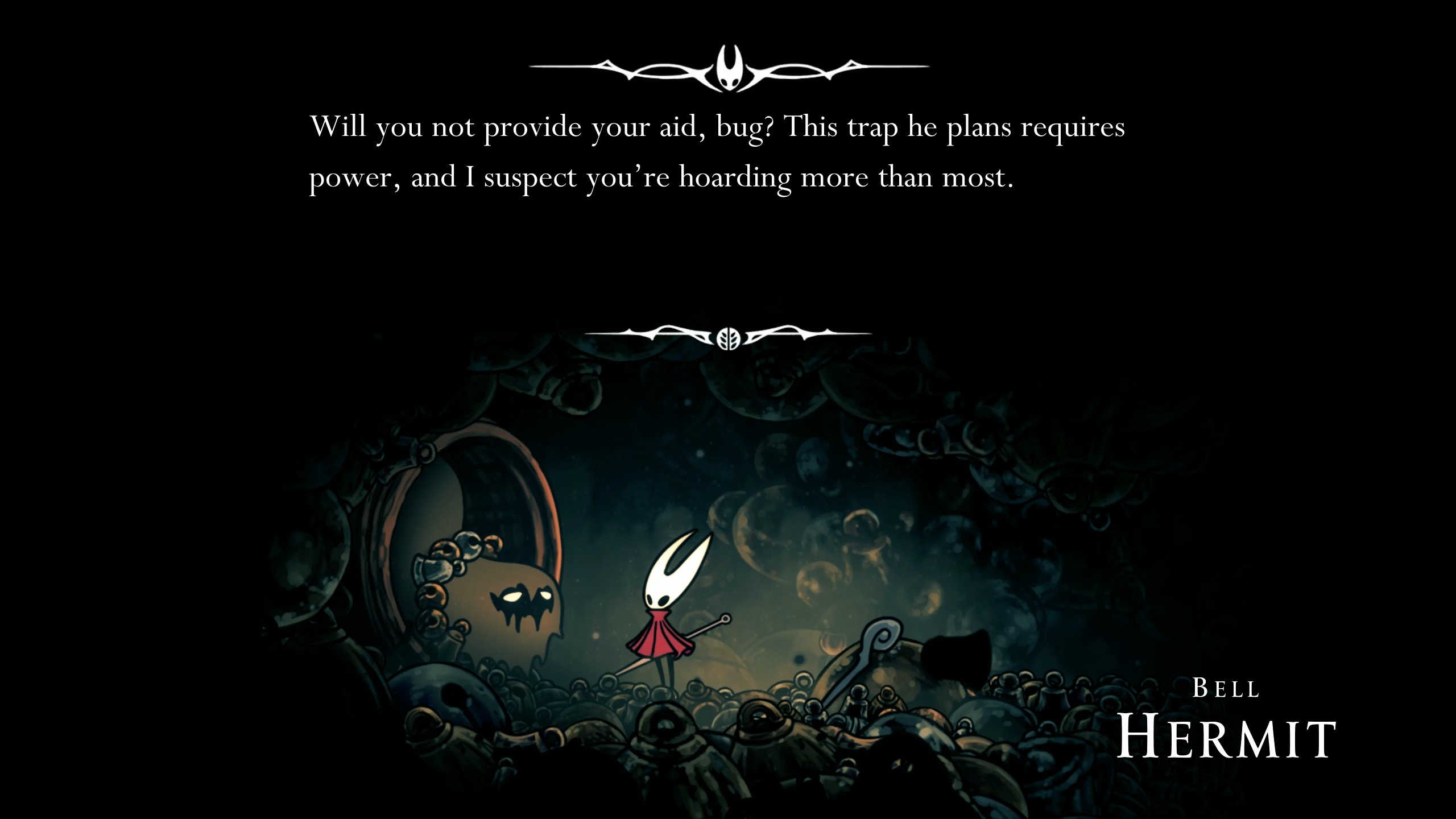 Hollow Knight: Silksong Silk and Soul - Bell Hermit