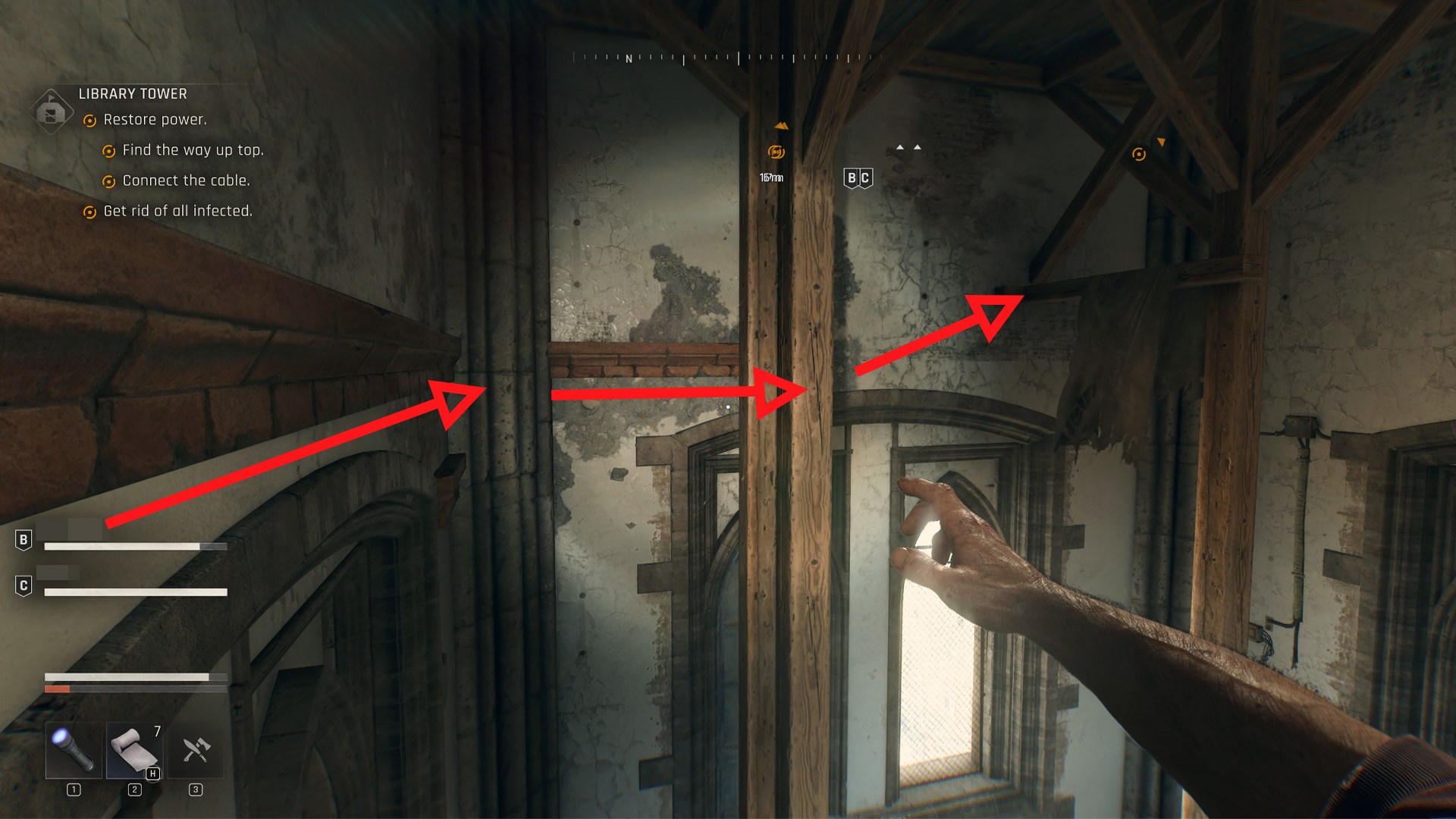 Dying Light: The Beast - Library Tower