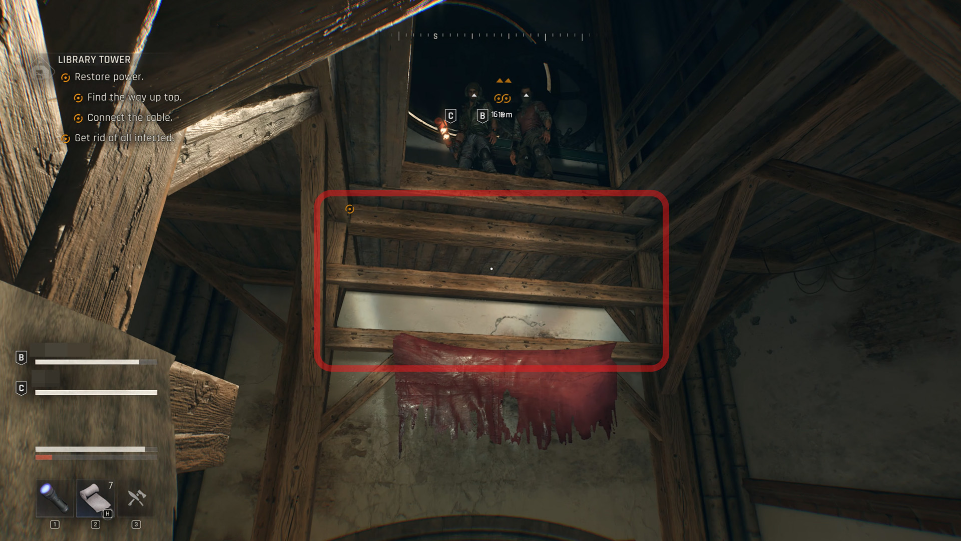 Dying Light: The Beast - Library Tower