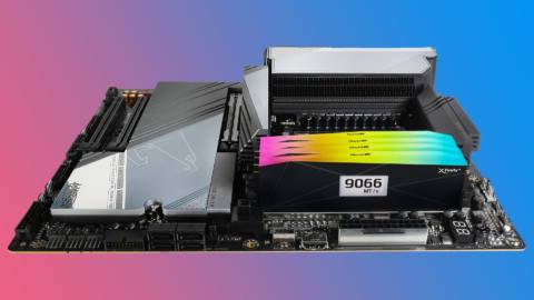 I can think of few things more ridiculous than a tiny OLED screen slapped on the side of some DDR5 RAM, but here we are