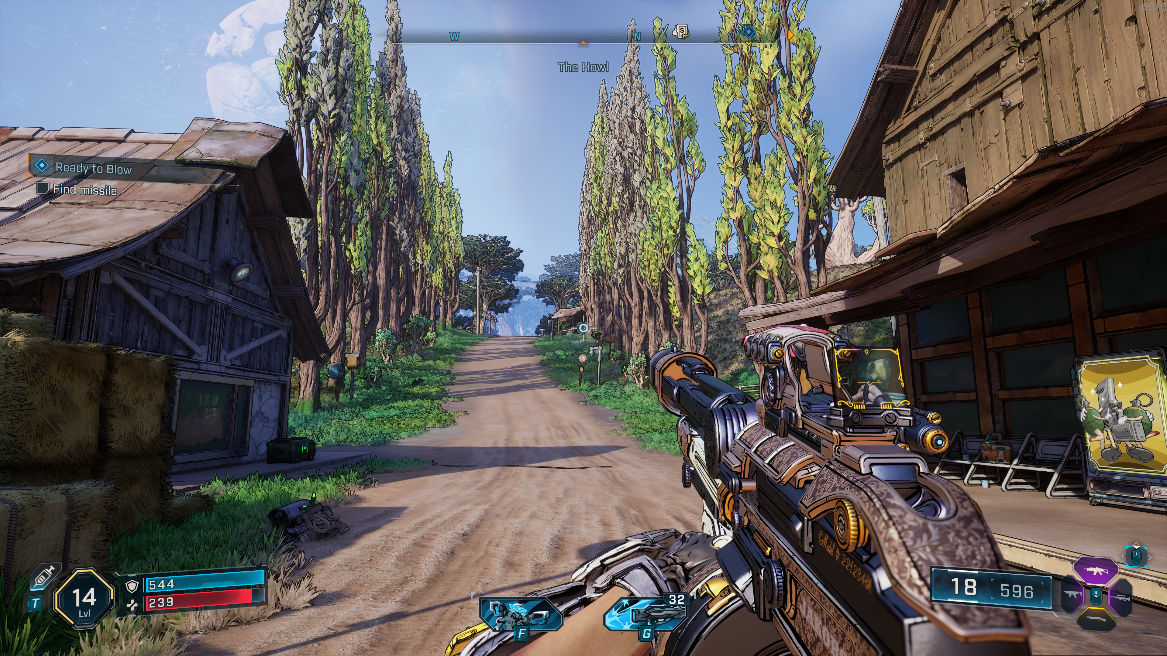 A screenshot of The Howl in Borderlands 4