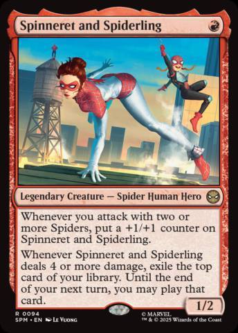 Magic: The Gathering’s Spider-Man set is full of Spider-Verse Spider-Folk including the superhero identities of Peter Parker’s alternate-universe wife and daughter