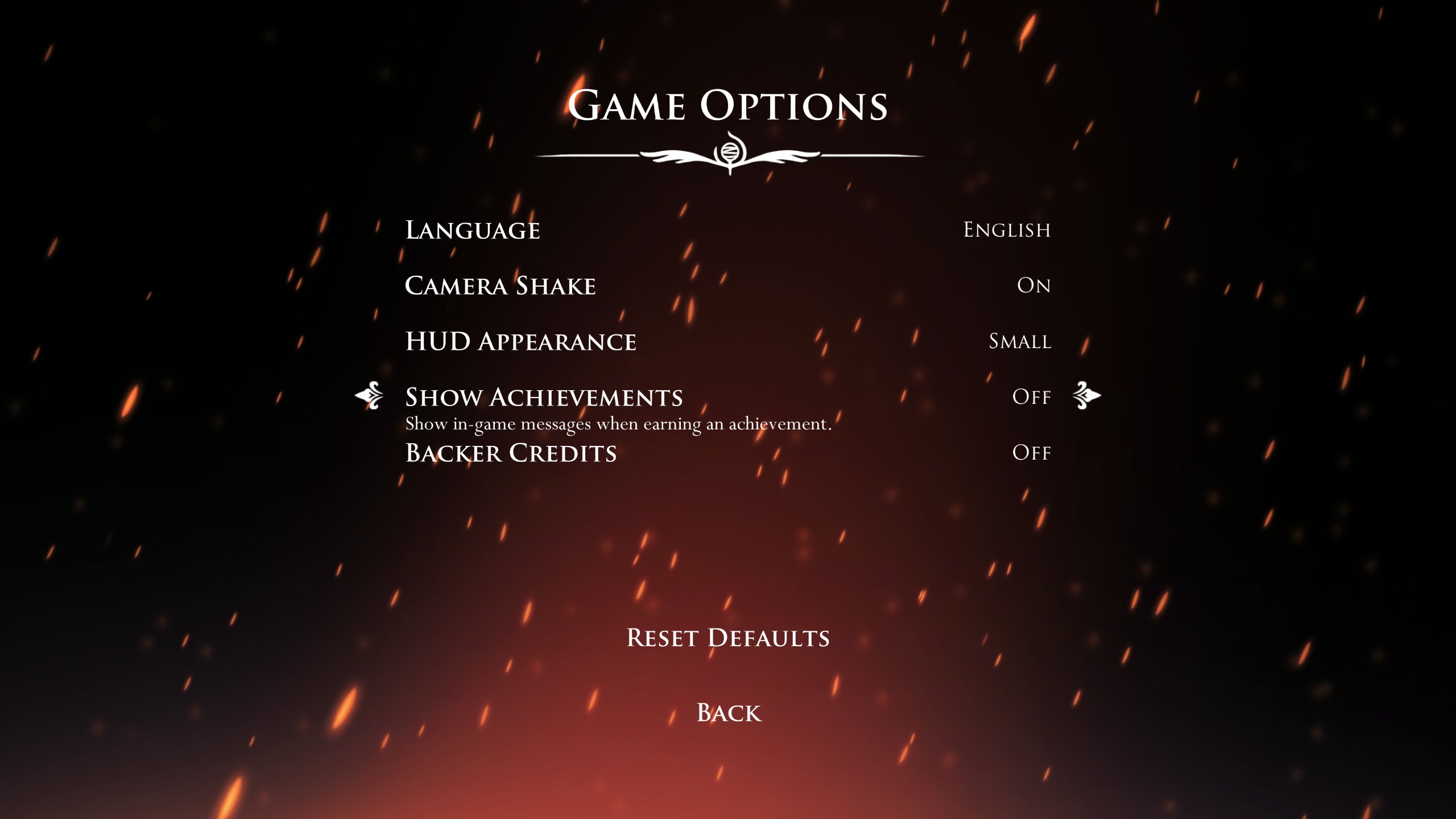 Silksong gameplay and sound options