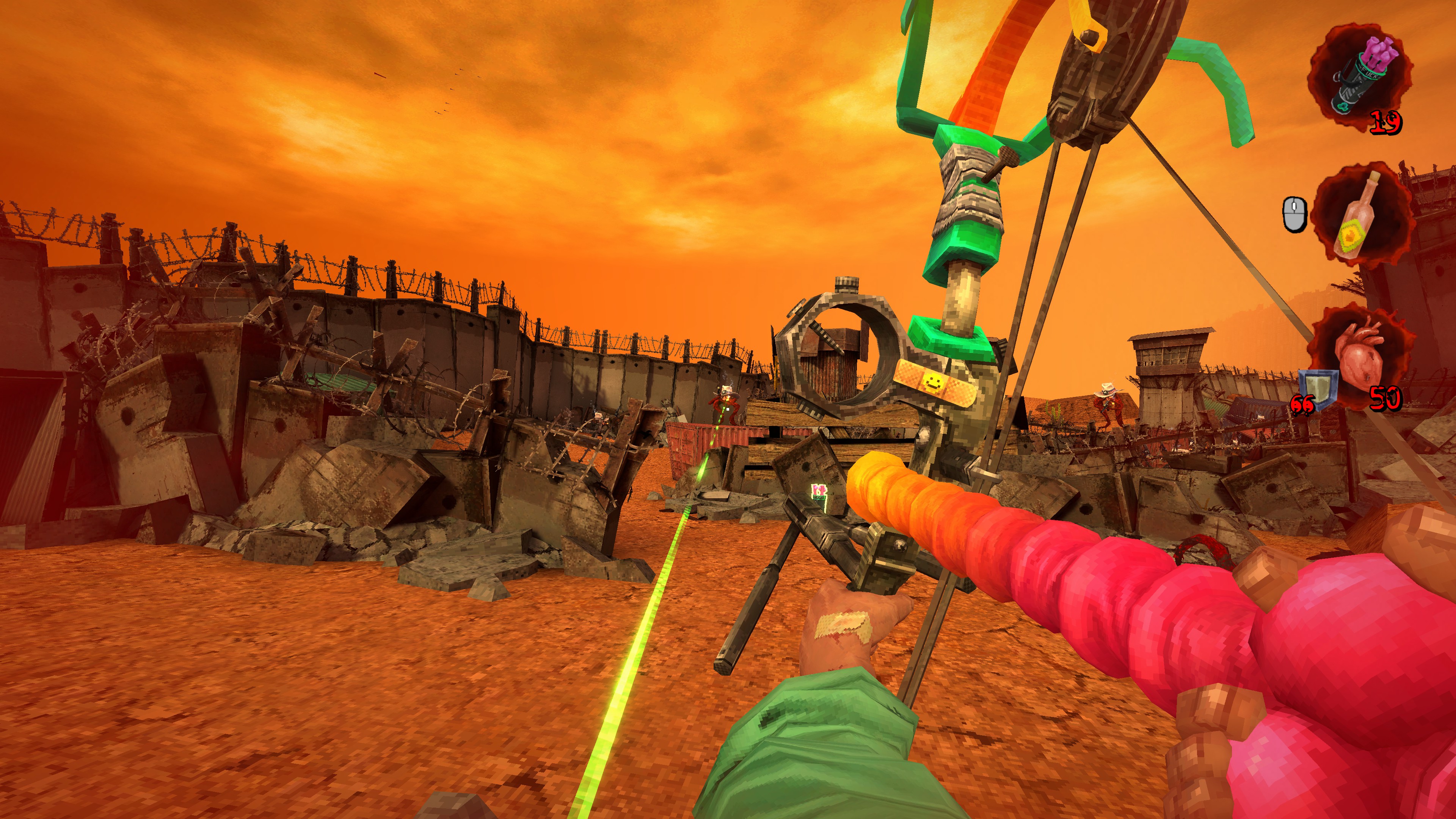 Shooting weirdos in Postal: Brain Damaged