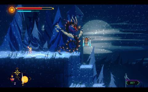 This metroidvania based on an old Atari 2600 classic had the audacity to release on the same day as Silksong, but it’s a nice break from Hornet’s hell