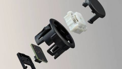 This spicy leverless DIY kit has tiny circuit boards under each button so you can create your own rapid trigger Hitbox